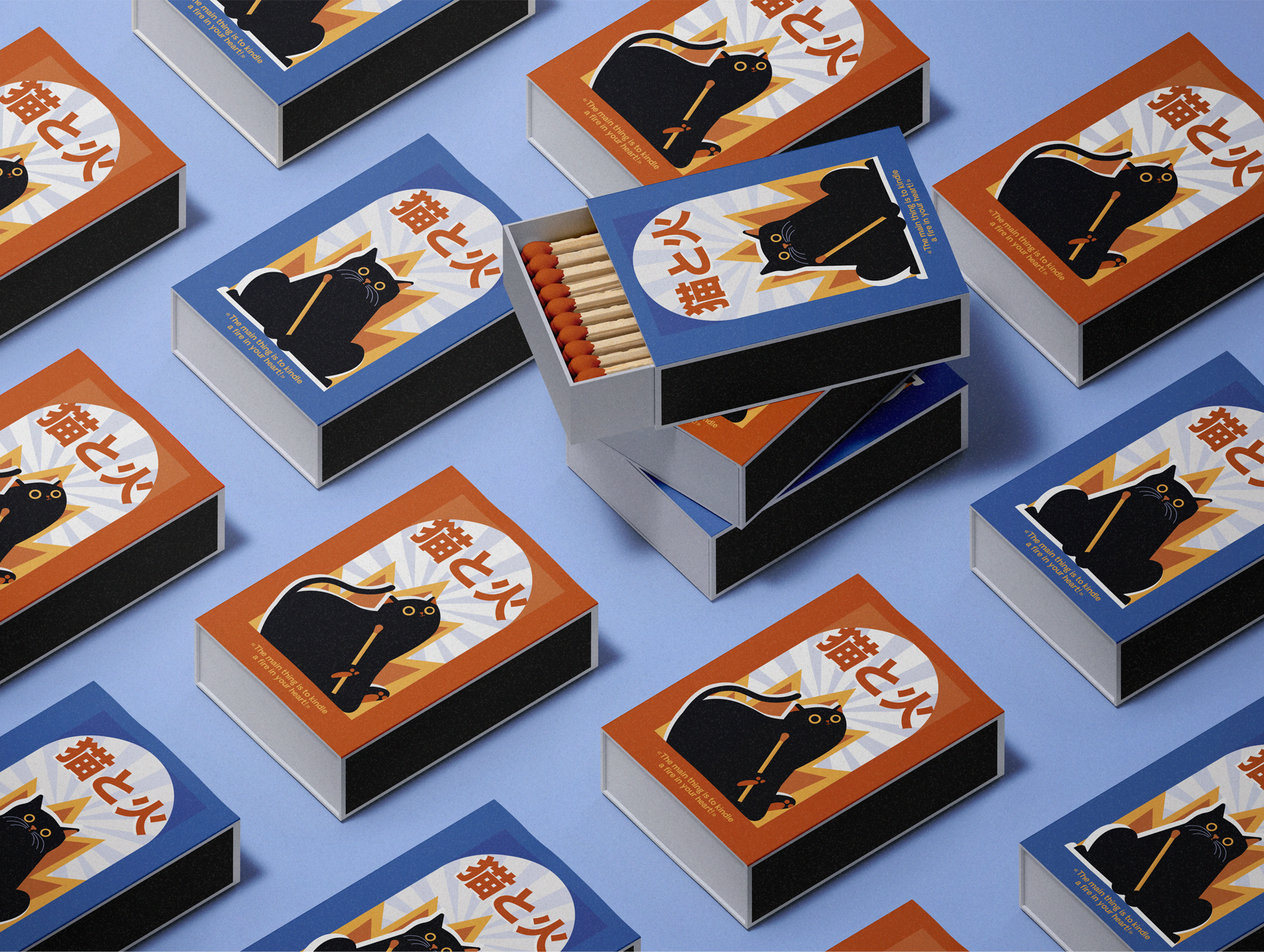 Cat's matches — Изображение №2 — Иллюстрация, Анимация на Dprofile