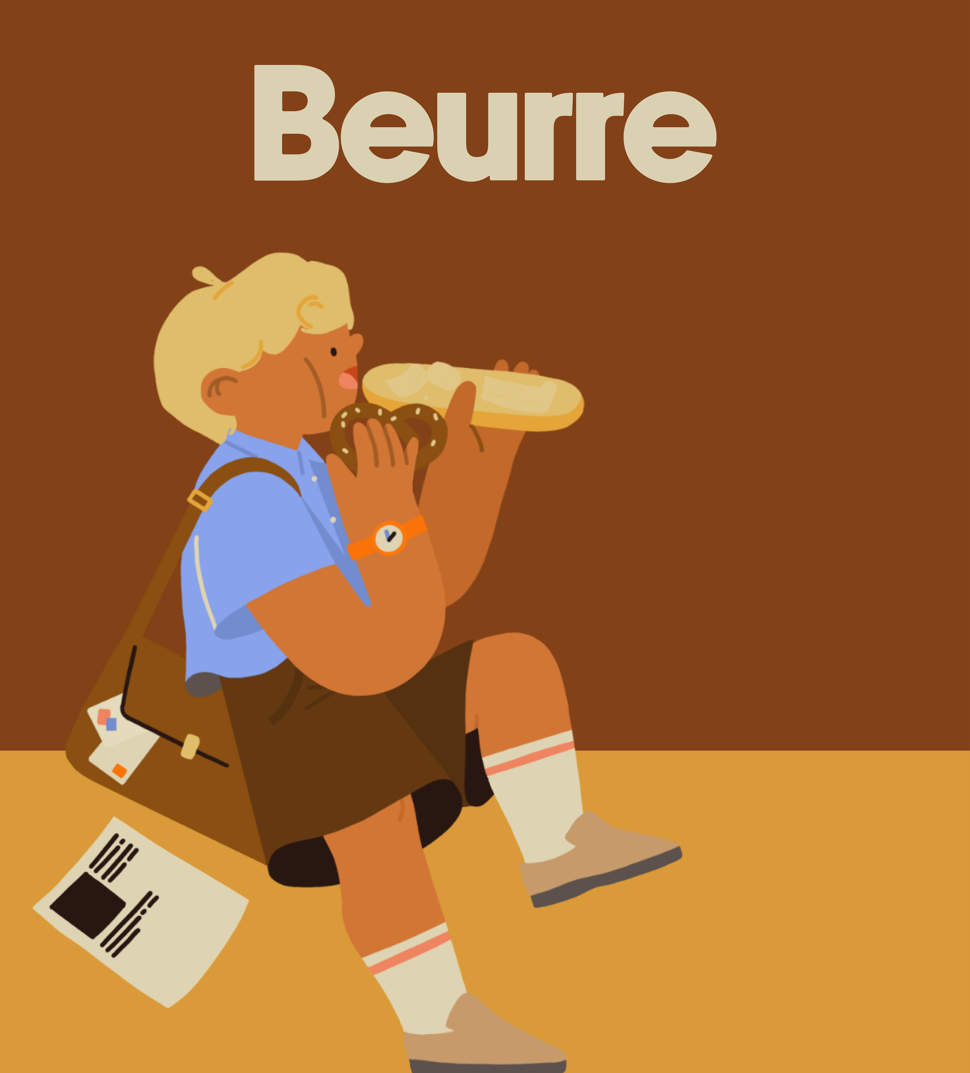 French alphabet — Изображение №6 — Иллюстрация на Dprofile