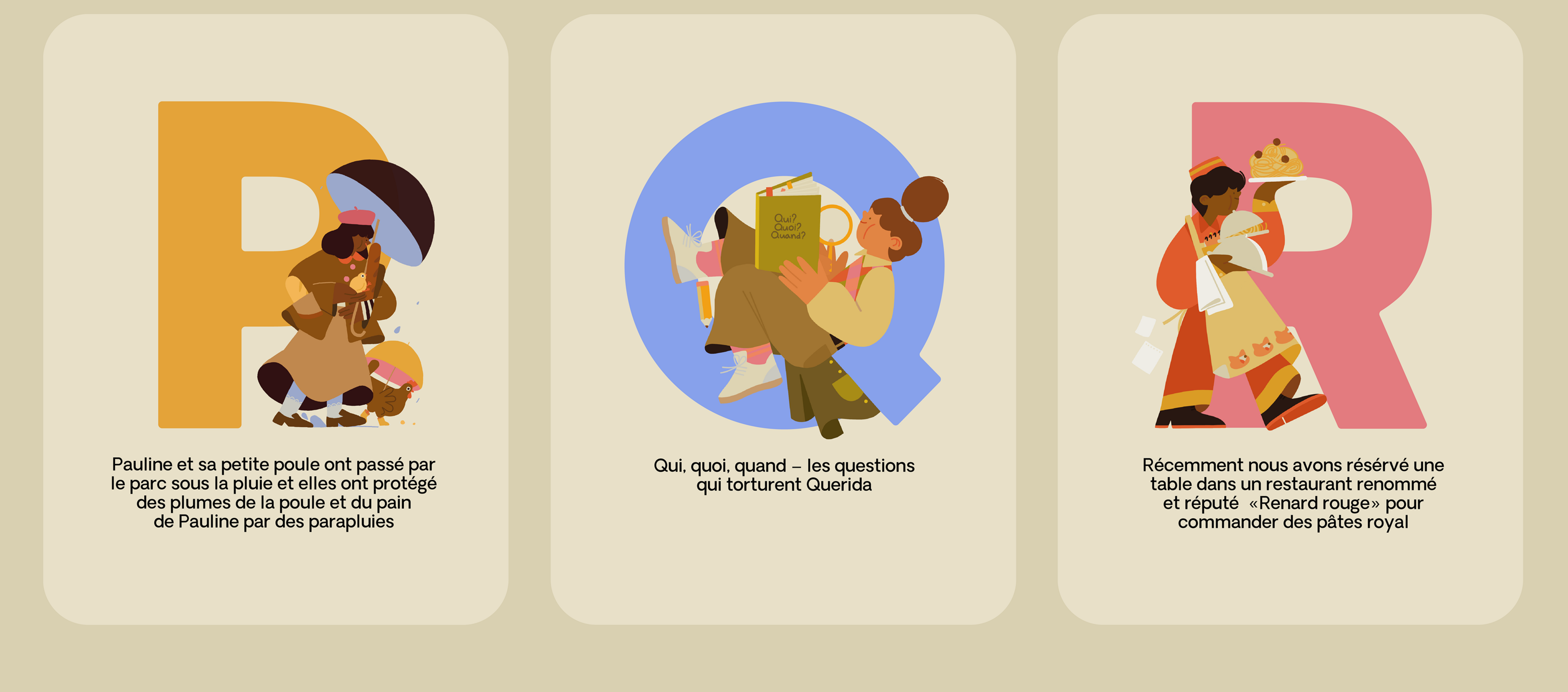 French alphabet — Изображение №14 — Иллюстрация на Dprofile