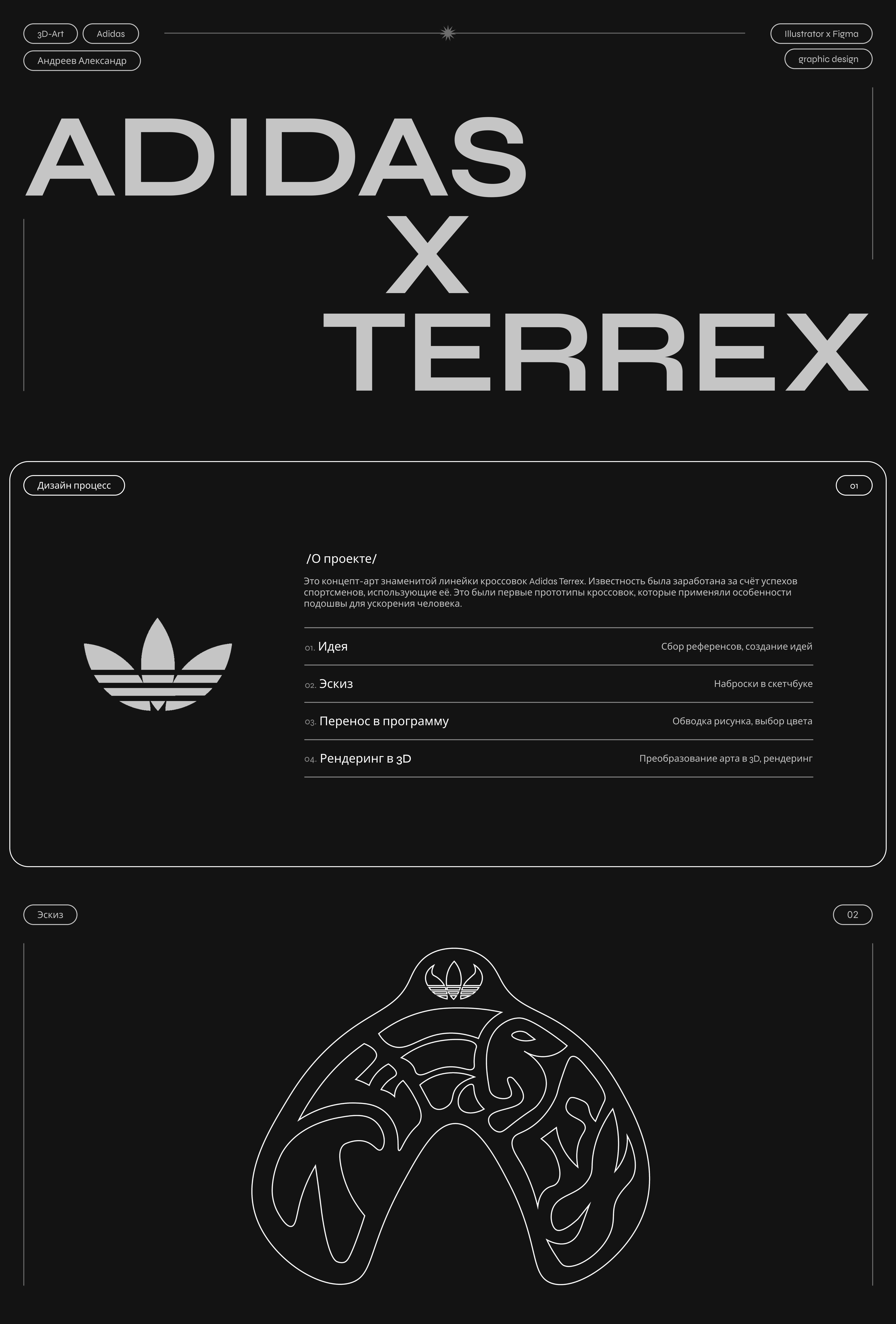 3д концепт-арт adidas terrex — Изображение №1 — Интерфейсы на Dprofile