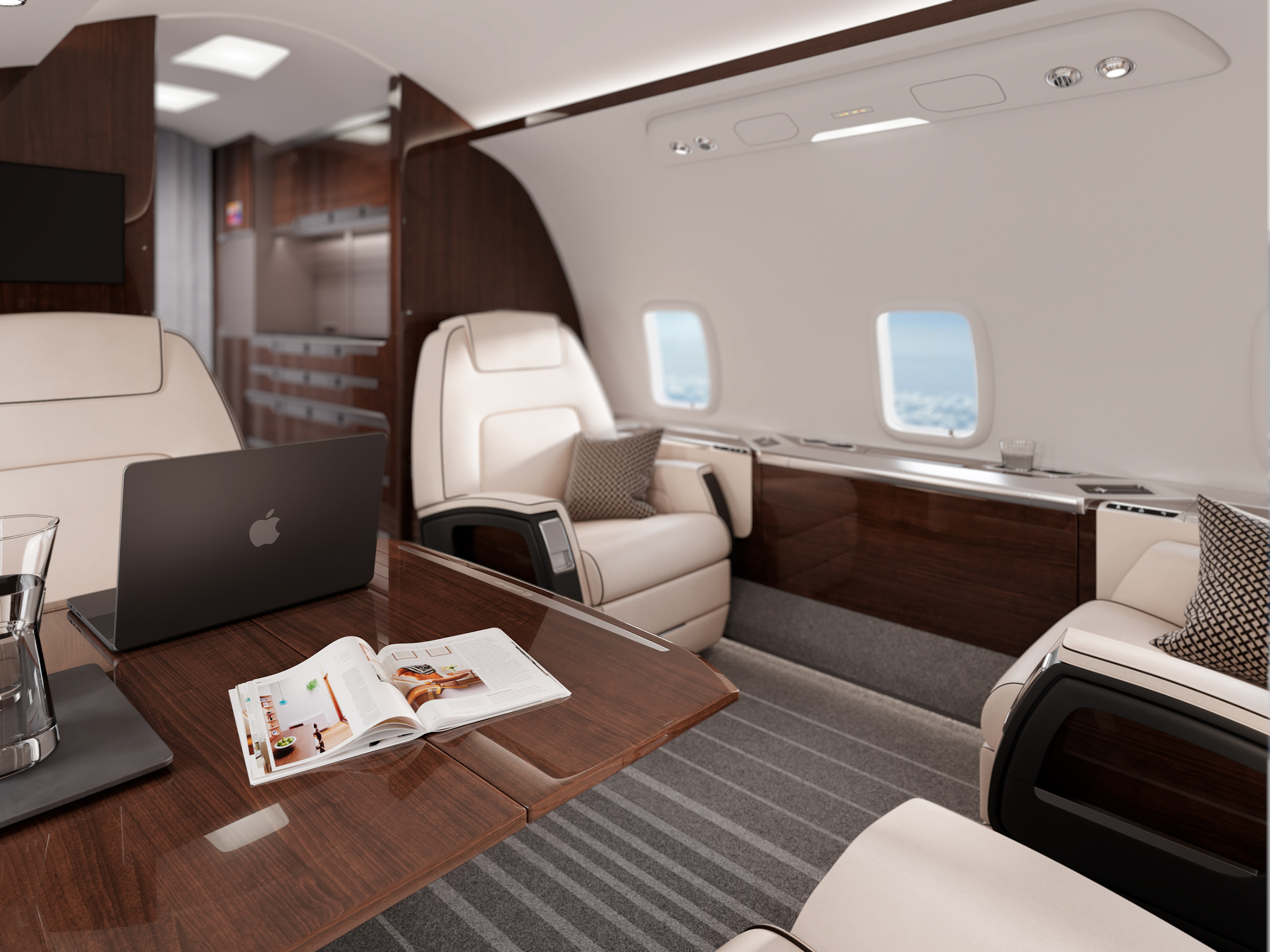 Aircraft cabin — Изображение №5 — 3D на Dprofile