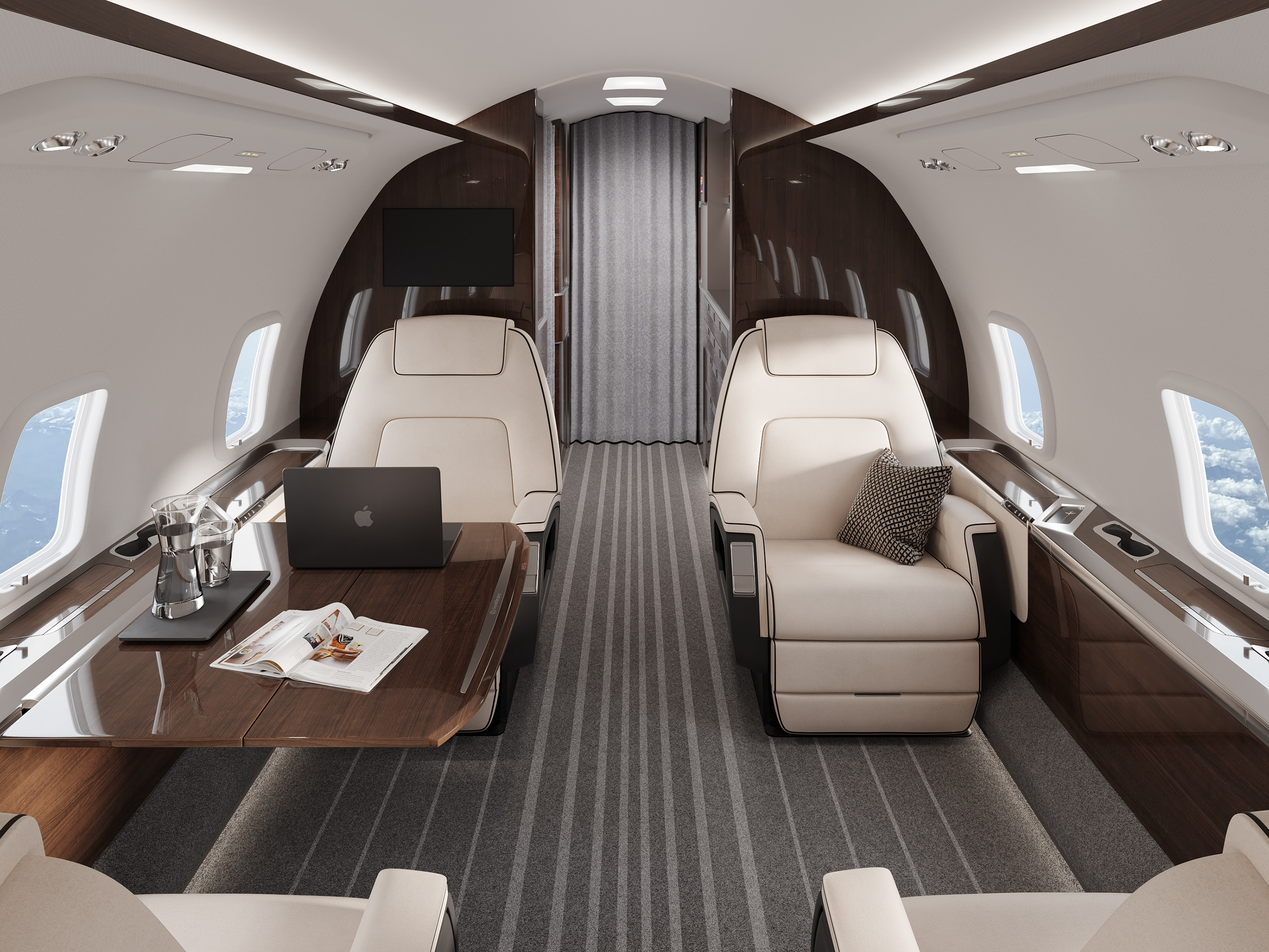 Aircraft cabin — Изображение №1 — 3D на Dprofile