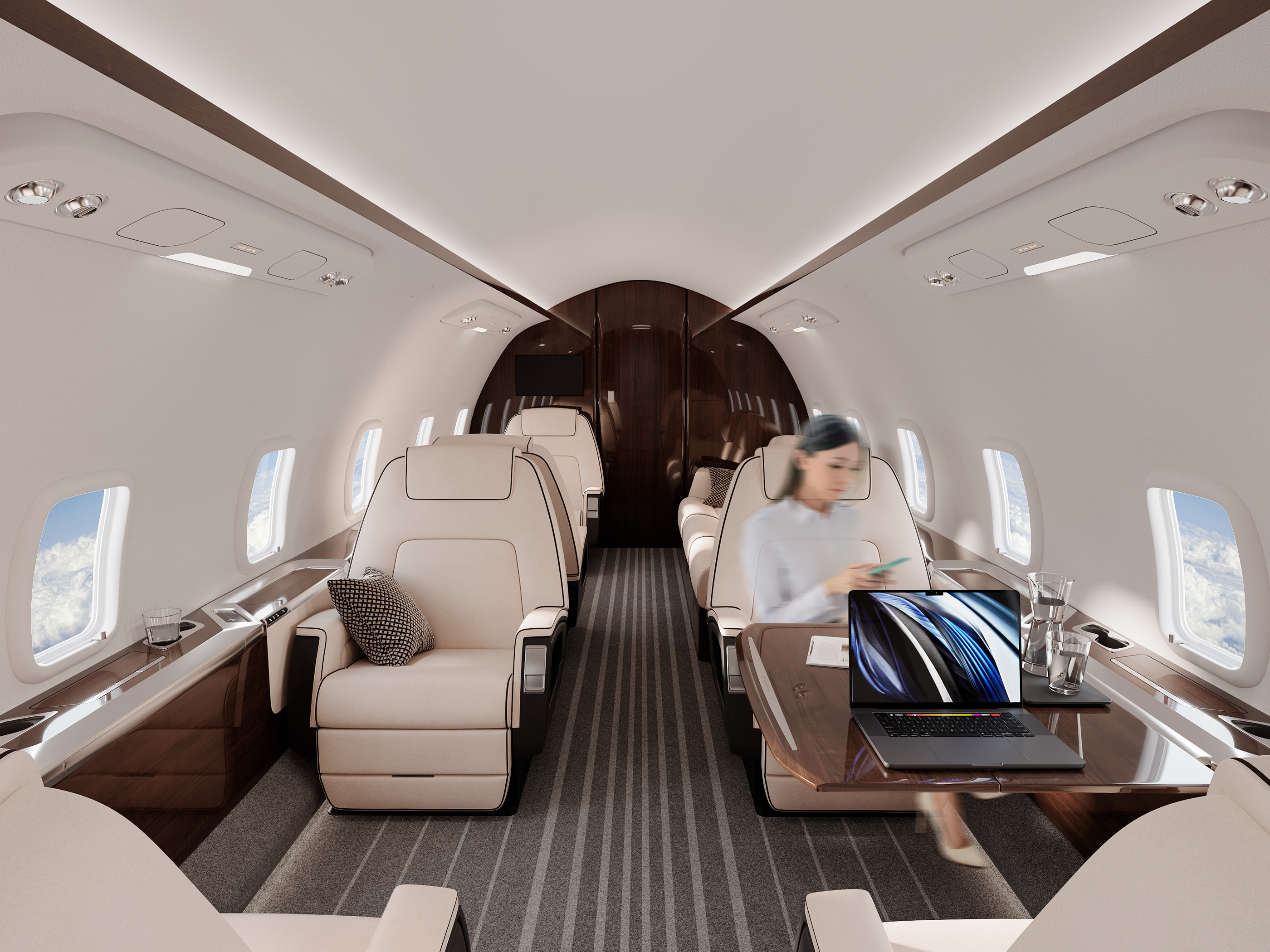 Aircraft cabin — Изображение №2 — 3D на Dprofile