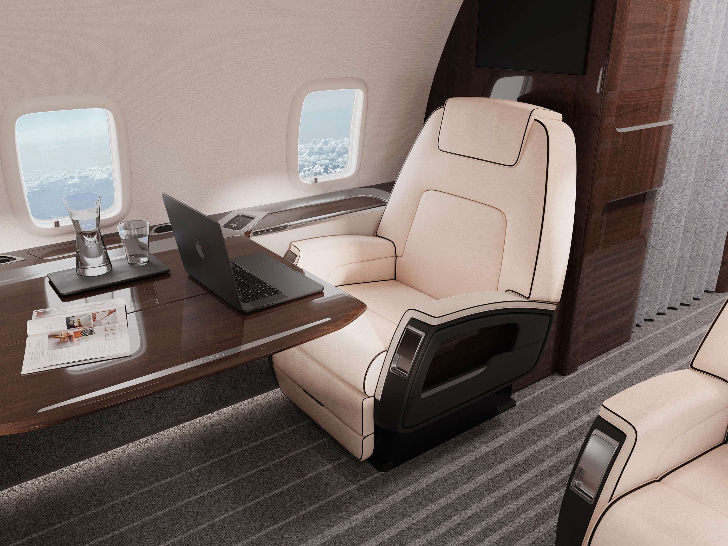 Aircraft cabin — Изображение №3 — 3D на Dprofile