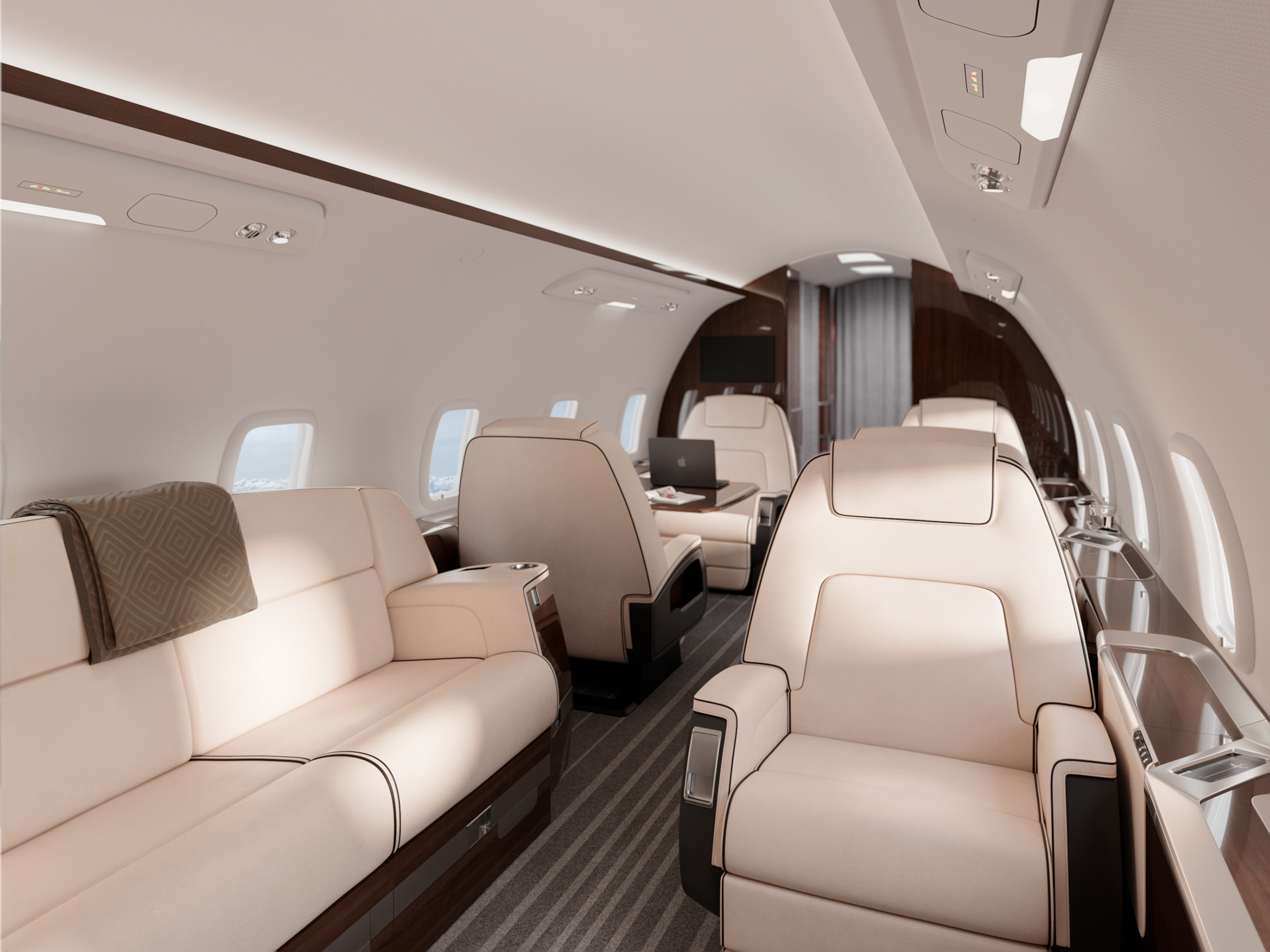 Aircraft cabin — Изображение №7 — 3D на Dprofile