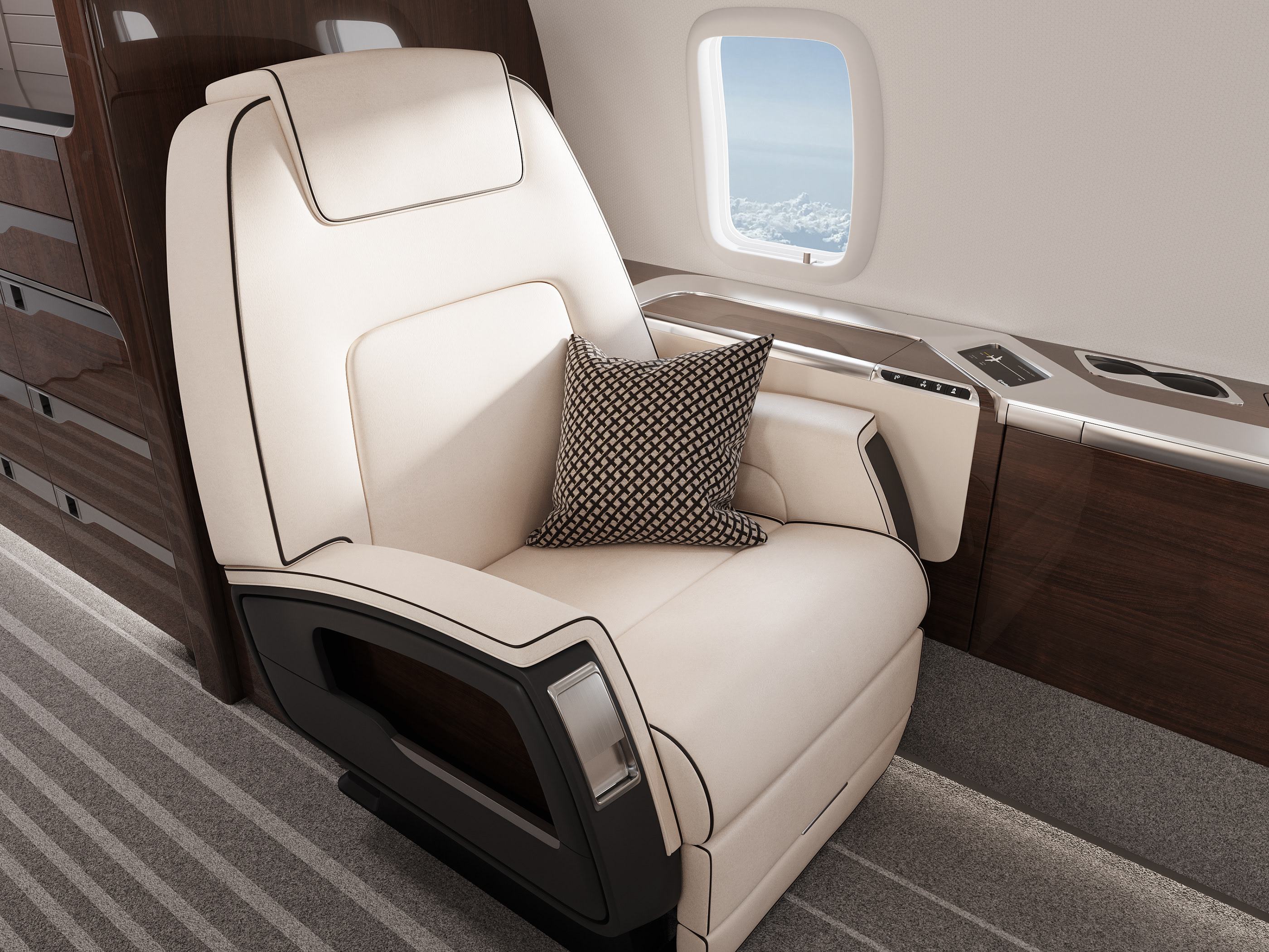 Aircraft cabin — Изображение №4 — 3D на Dprofile