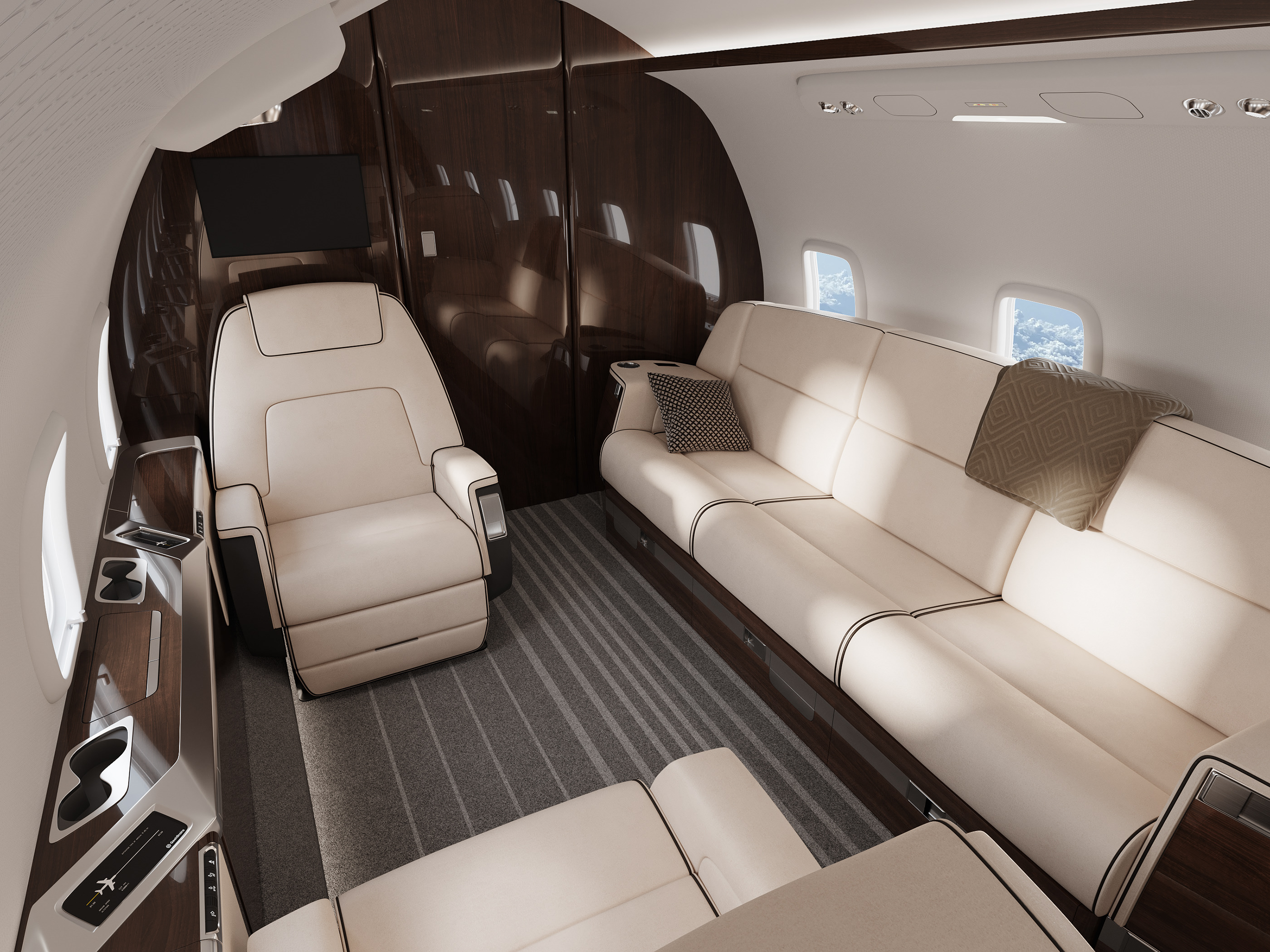 Aircraft cabin — Изображение №6 — 3D на Dprofile