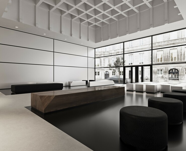 interior lobby — 3D на Dprofile