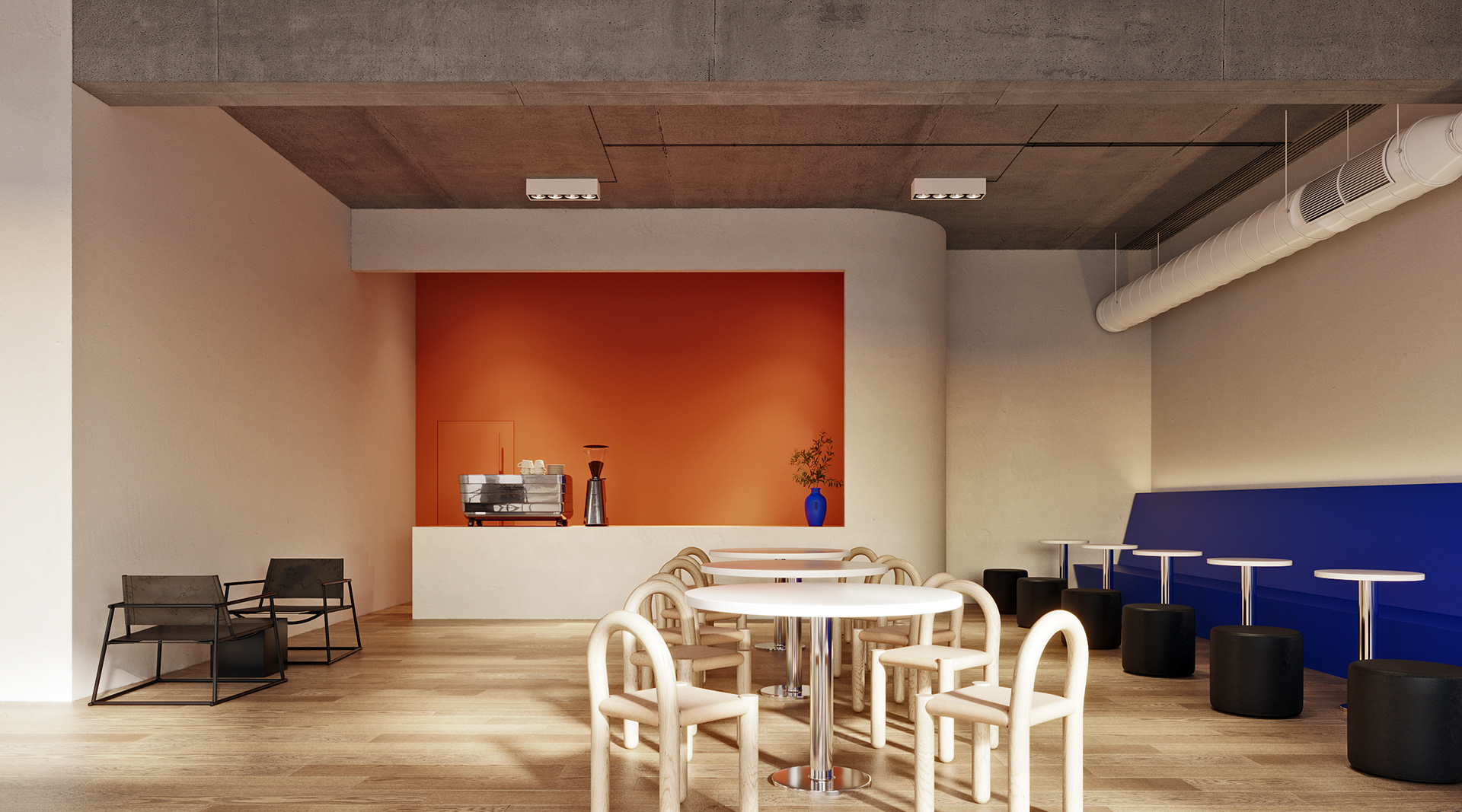 Cafe interior — Изображение №4 — 3D на Dprofile