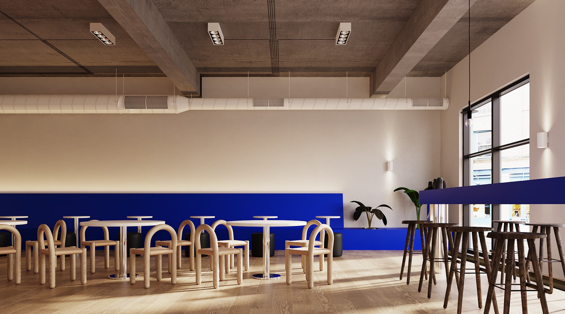 Cafe interior — Изображение №2 — 3D на Dprofile