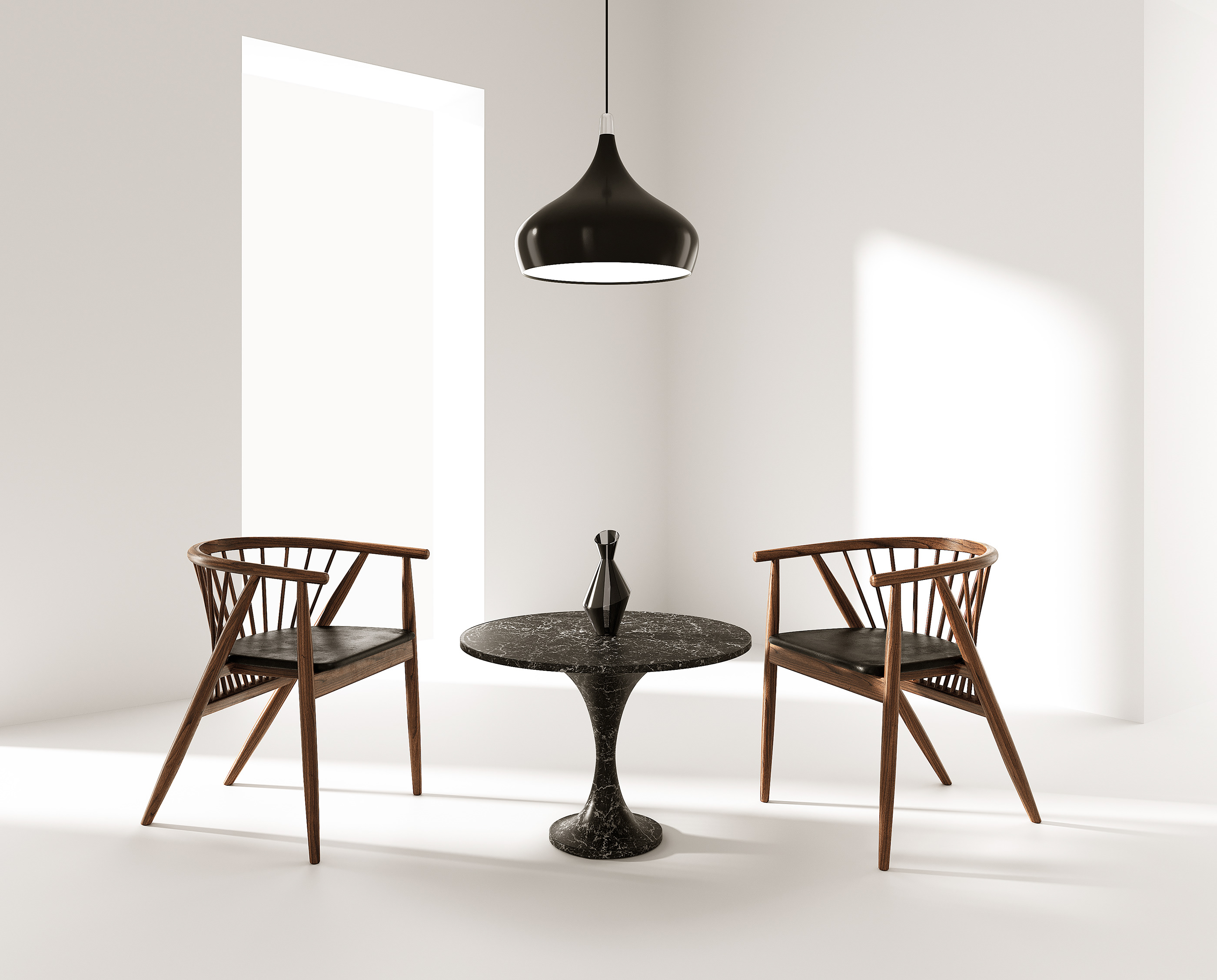 danson dining chair — Изображение №6 — 3D на Dprofile