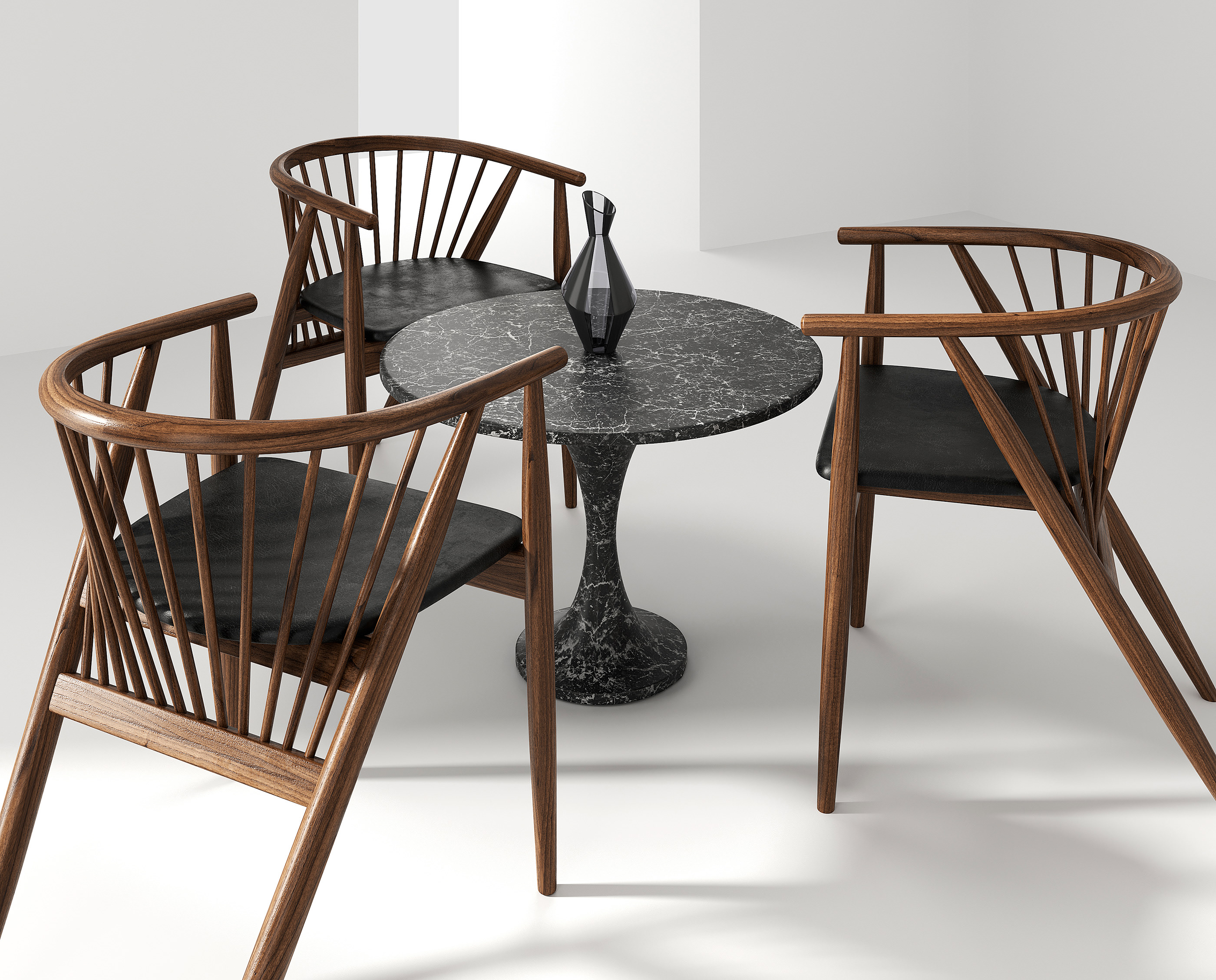 danson dining chair — Изображение №5 — 3D на Dprofile