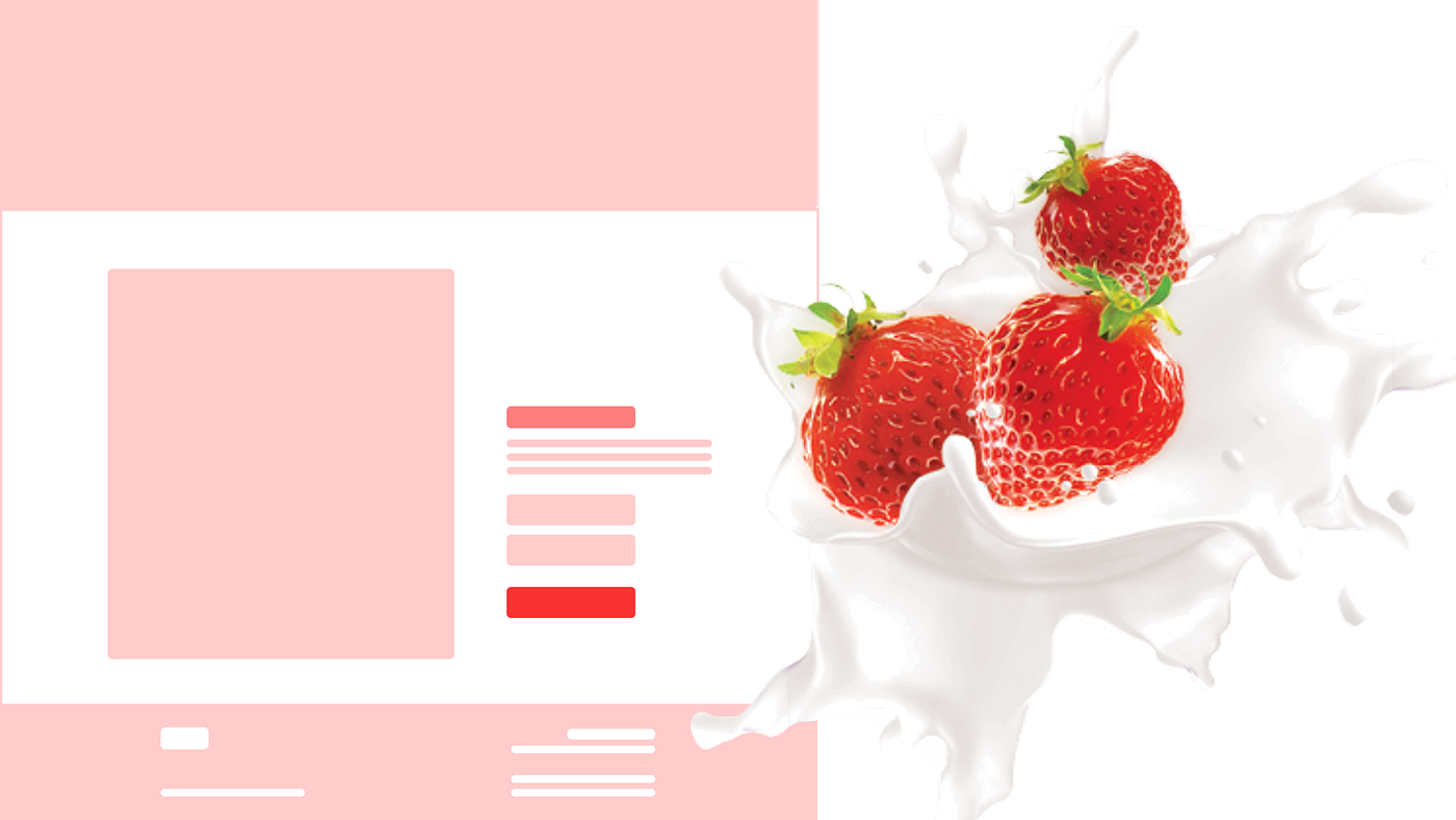 Лендинг Молочный коктейль | Landing page Milkshake — Изображение №6 — Интерфейсы, Маркетинг на Dprofile