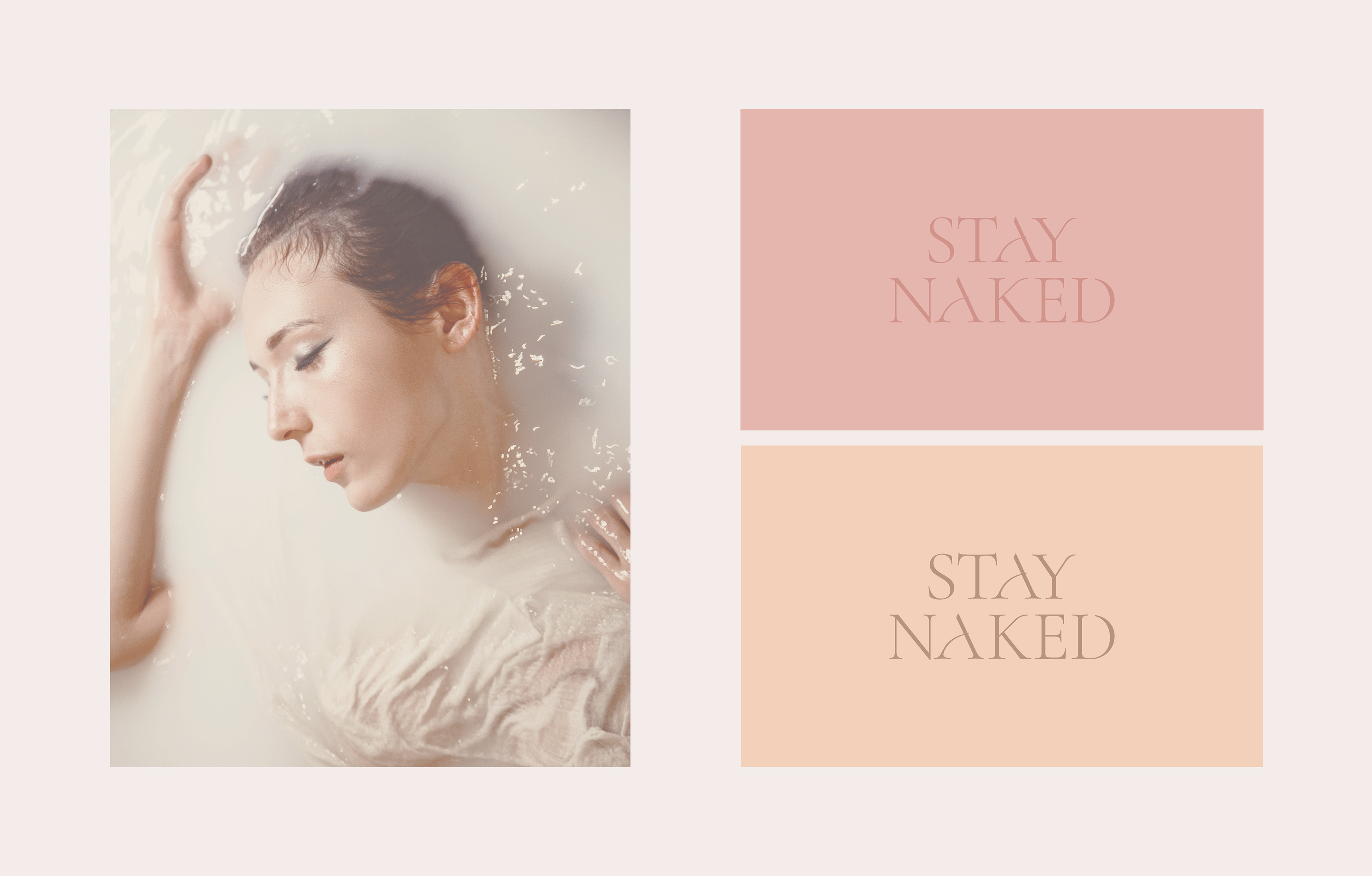 Stay Naked | cosmetic brand | identity and package — Изображение №3 — Брендинг, Графика на Dprofile
