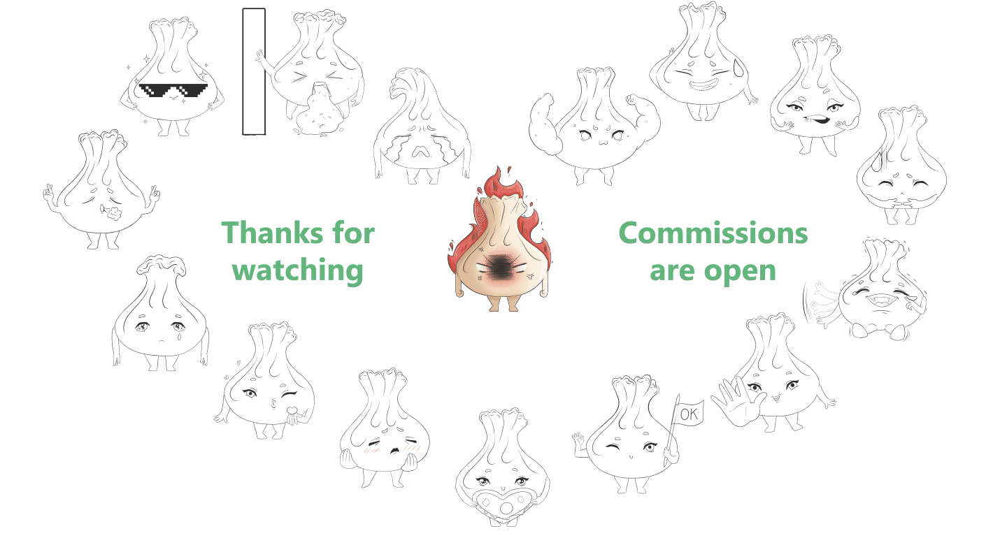 Хинкали стикеры — Изображение №9 — Иллюстрация, Анимация на Dprofile