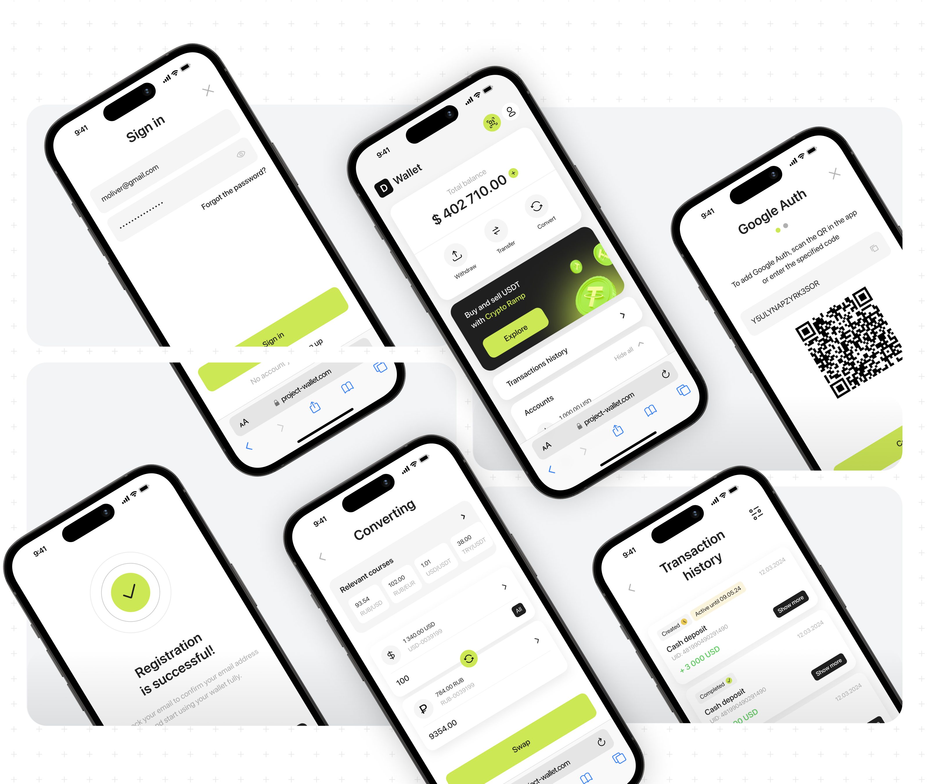 D Wallet • Payment ecosystem • UX/UI — Изображение №7 — Интерфейсы на Dprofile
