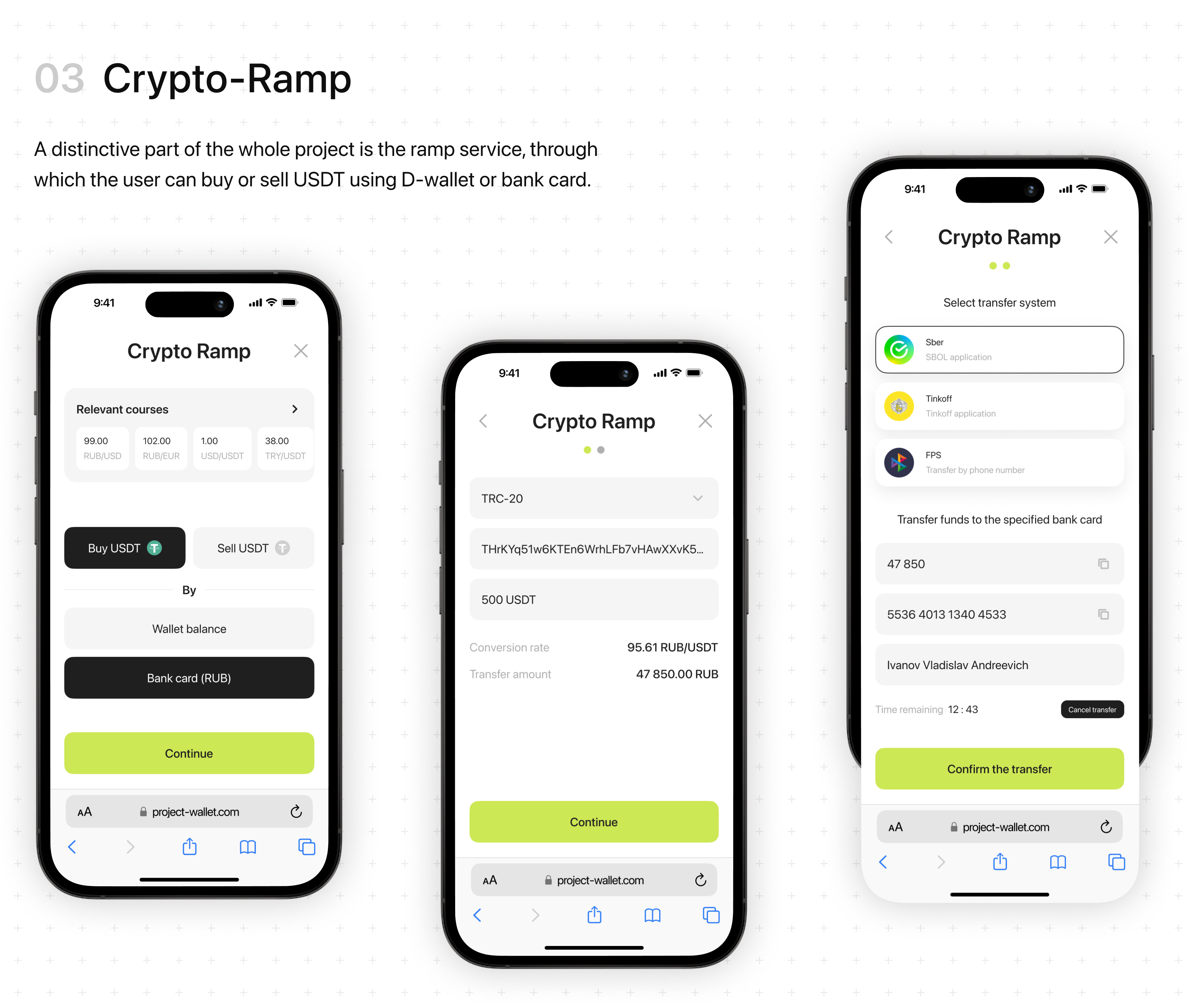 D Wallet • Payment ecosystem • UX/UI — Изображение №4 — Интерфейсы на Dprofile
