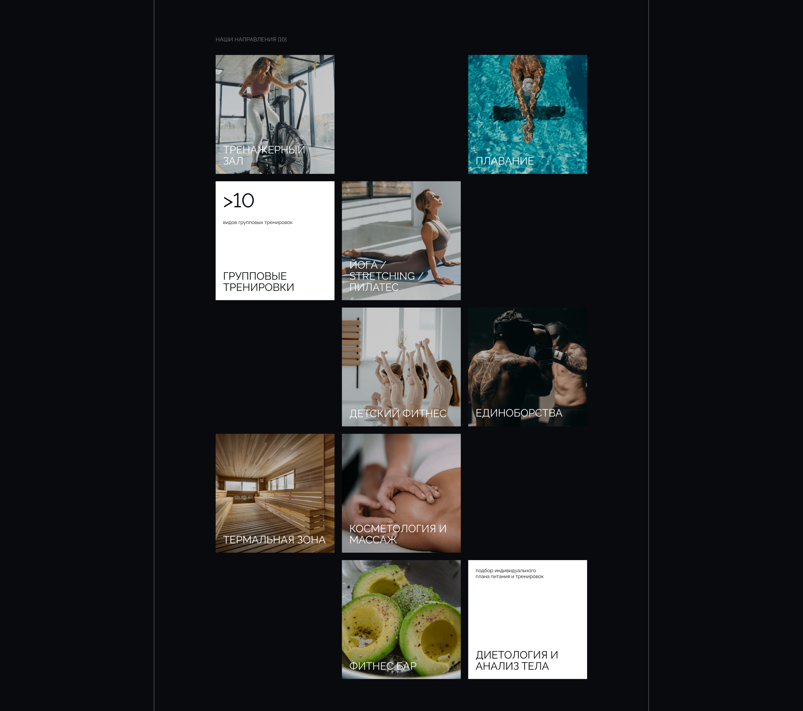 PULSE FITNESS Corporate website design — Изображение №3 — Интерфейсы на Dprofile