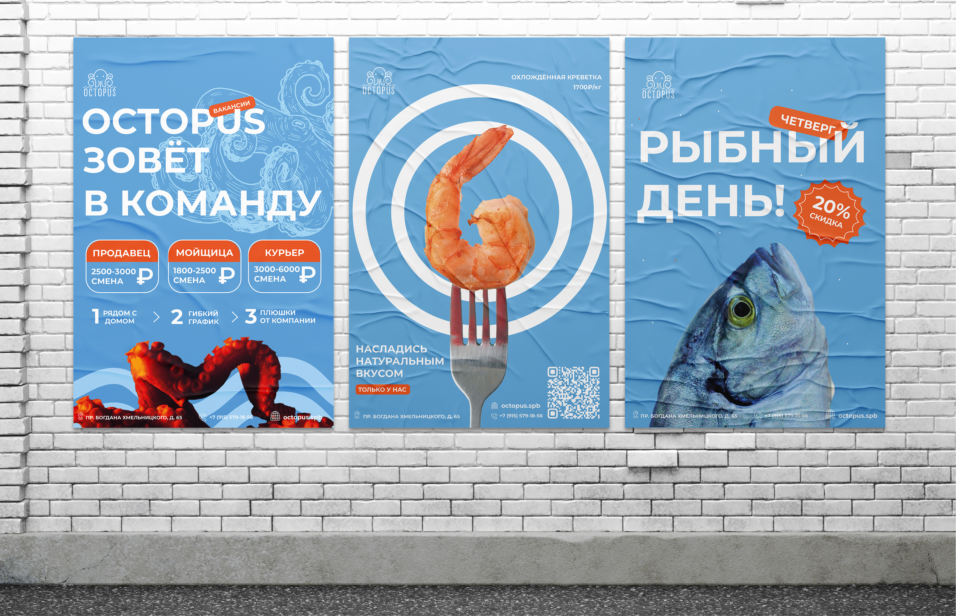 Octopus/brand identity/logo — Изображение №7 — Брендинг на Dprofile