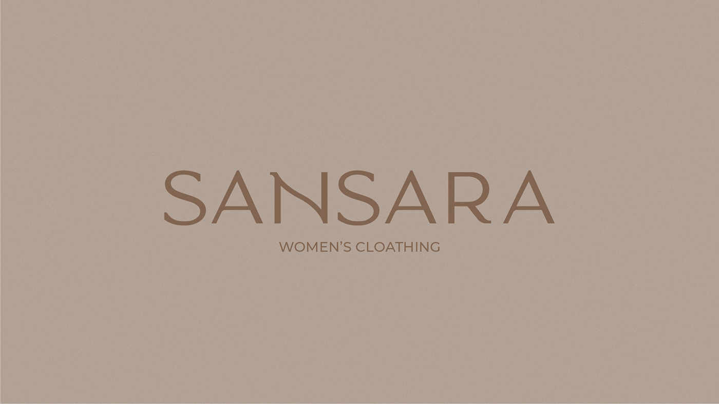 SANSARA logo/brand of women's clothing — Изображение №3 — Брендинг на Dprofile