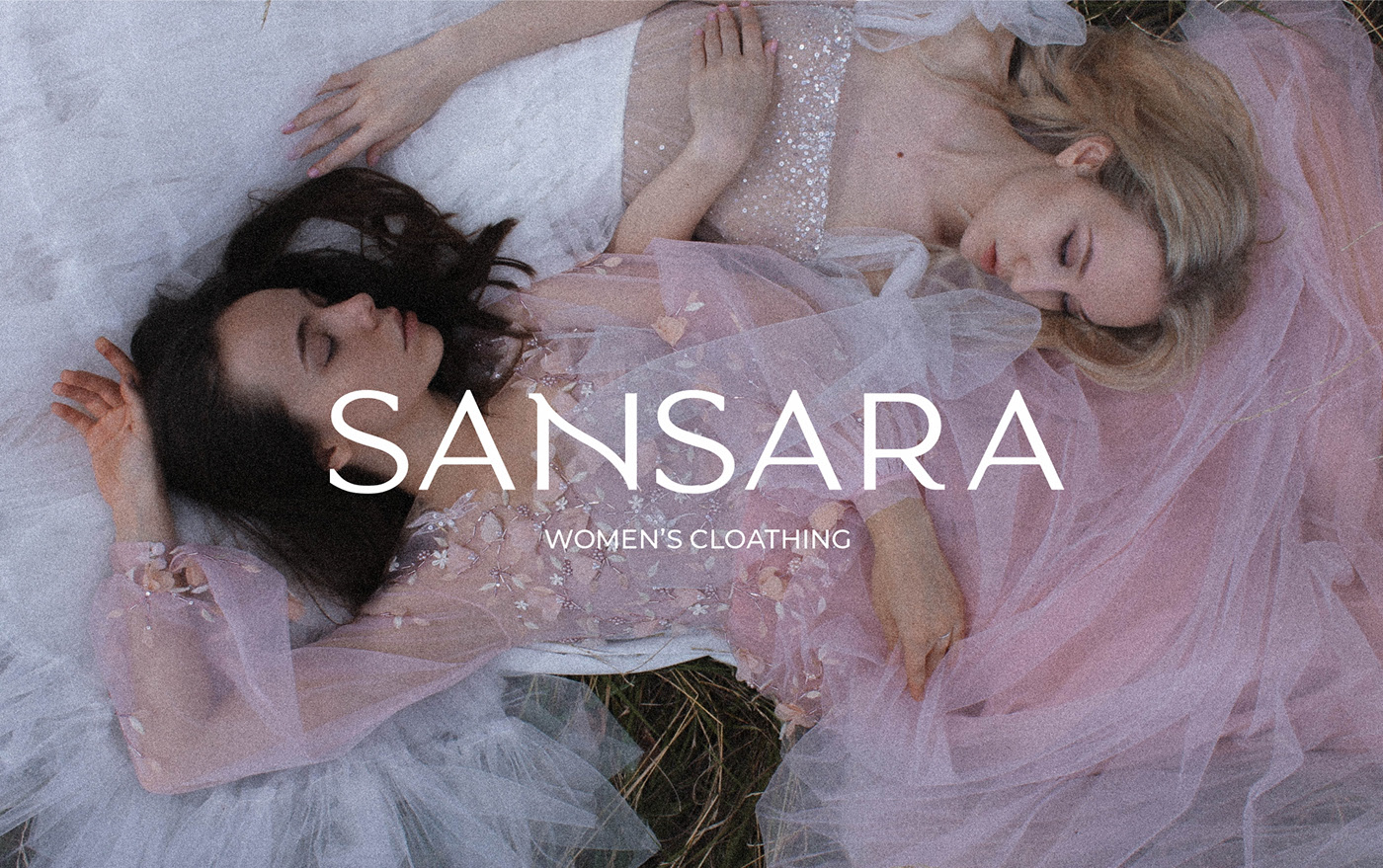 SANSARA logo/brand of women's clothing — Изображение №1 — Брендинг на Dprofile