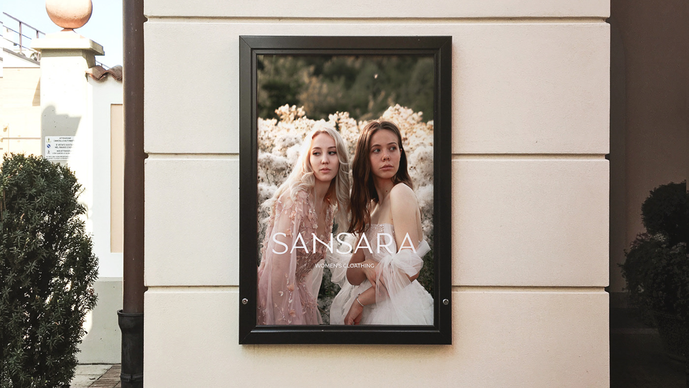 SANSARA logo/brand of women's clothing — Изображение №8 — Брендинг на Dprofile