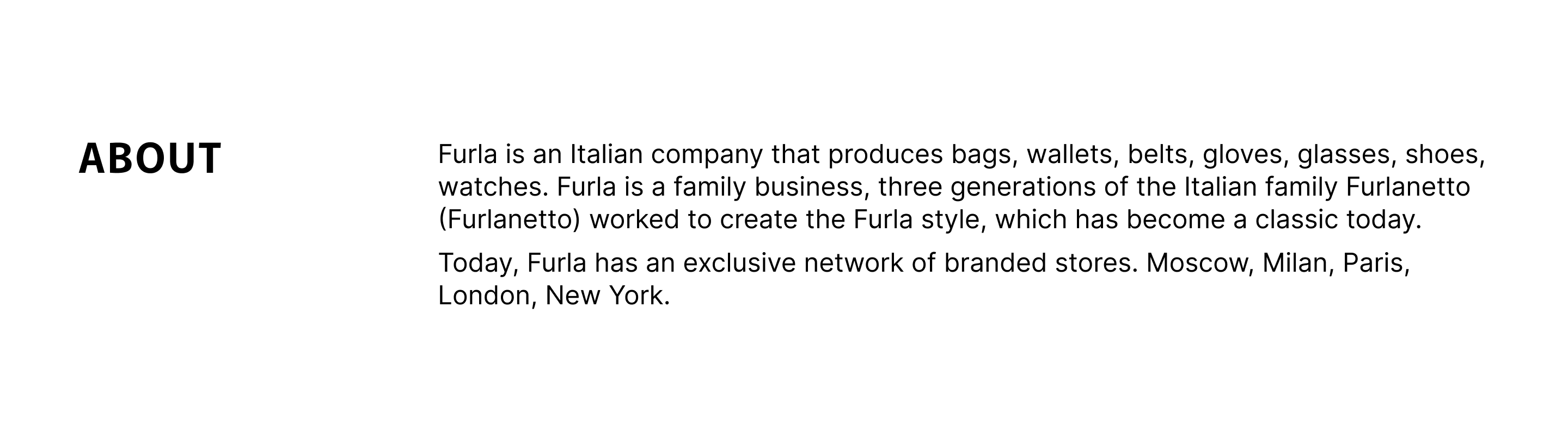FURLA | e-commerce redesign concept — Изображение №2 — Интерфейсы, Брендинг на Dprofile