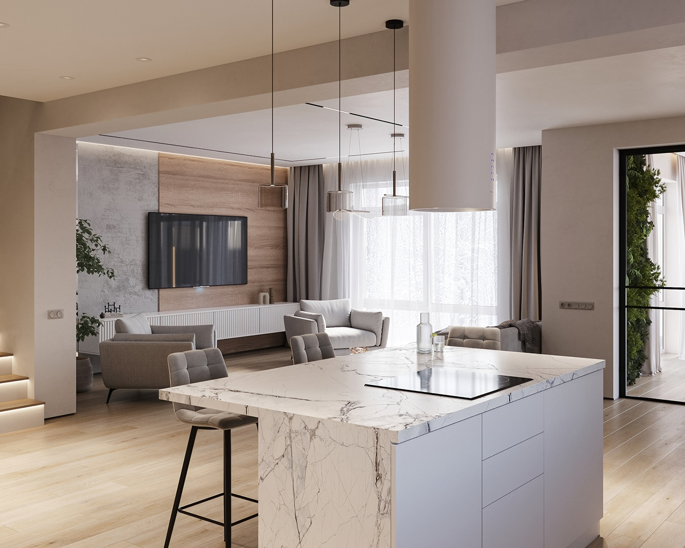 Private house project Novosibirsk — Изображение №7 — 3D на Dprofile