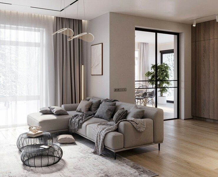 Private house project Novosibirsk — 3D на Dprofile