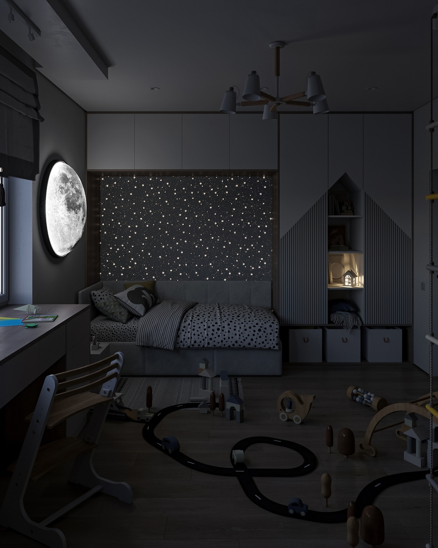 Private house project Novosibirsk — Изображение №36 — 3D на Dprofile