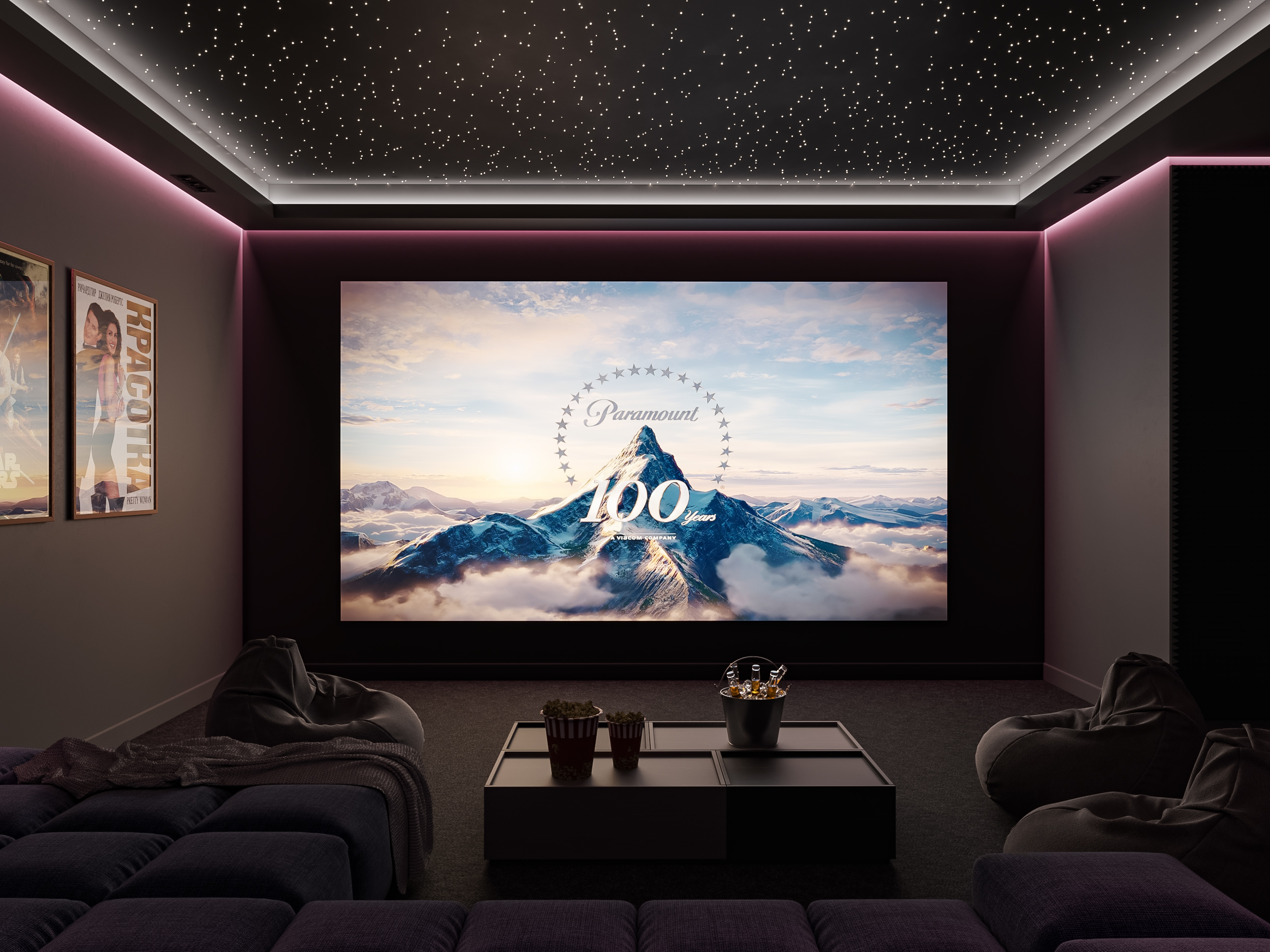 Cinema room and Gym — Изображение №1 — 3D на Dprofile