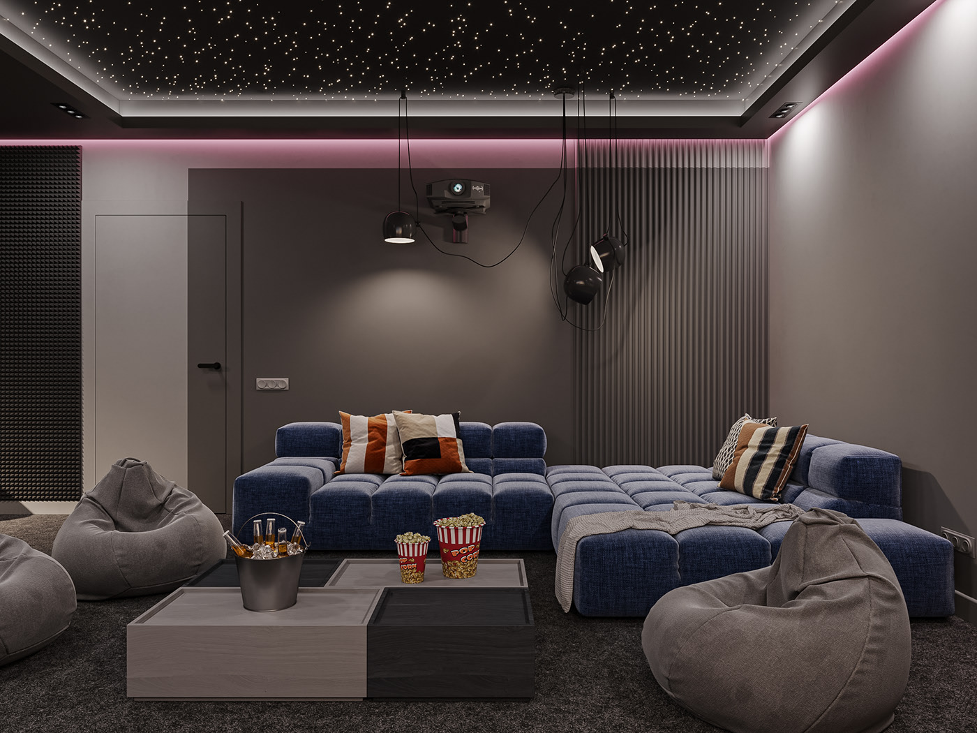 Cinema room and Gym — Изображение №3 — 3D на Dprofile