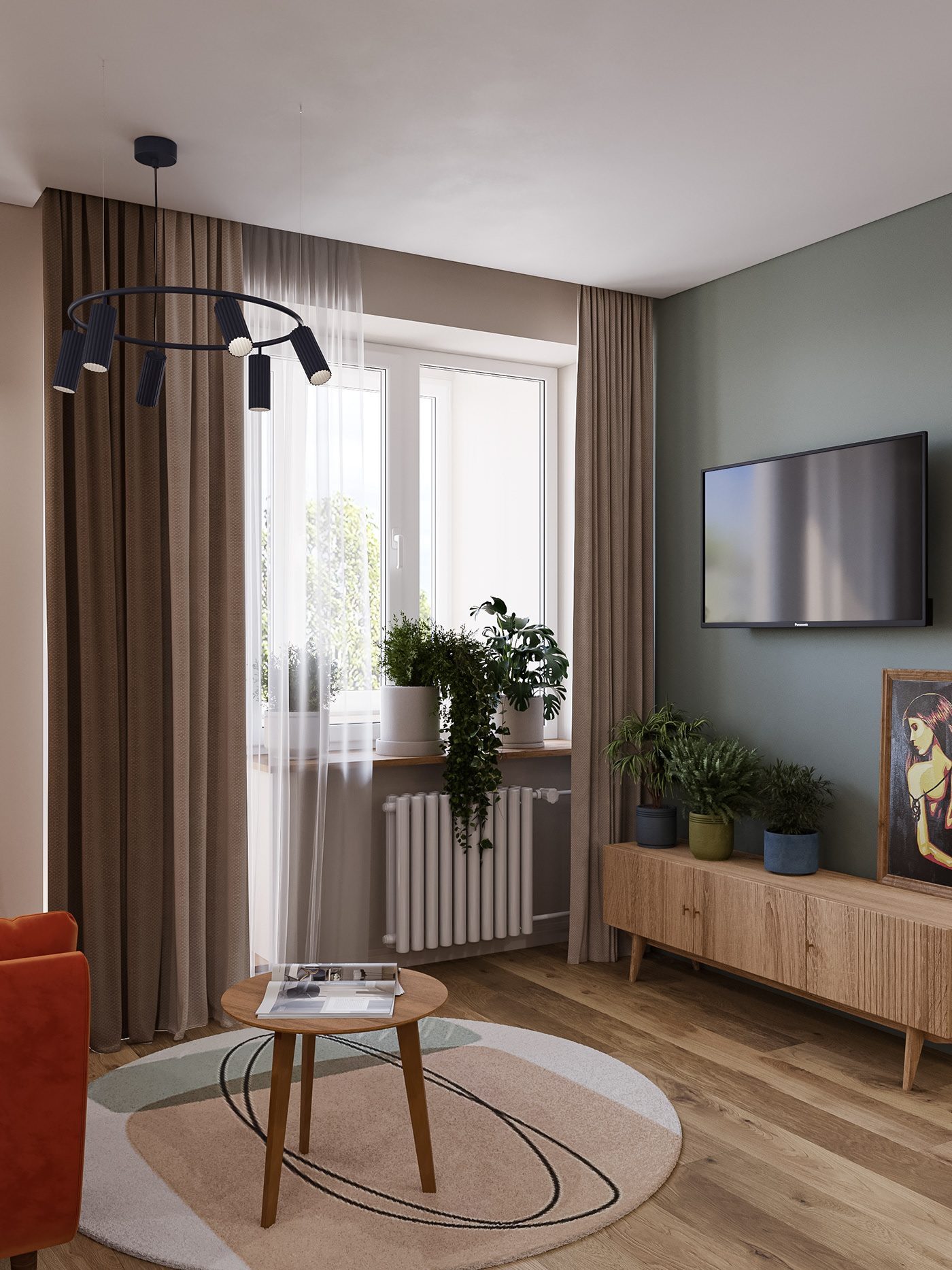 Bright apartment — Изображение №7 — 3D на Dprofile