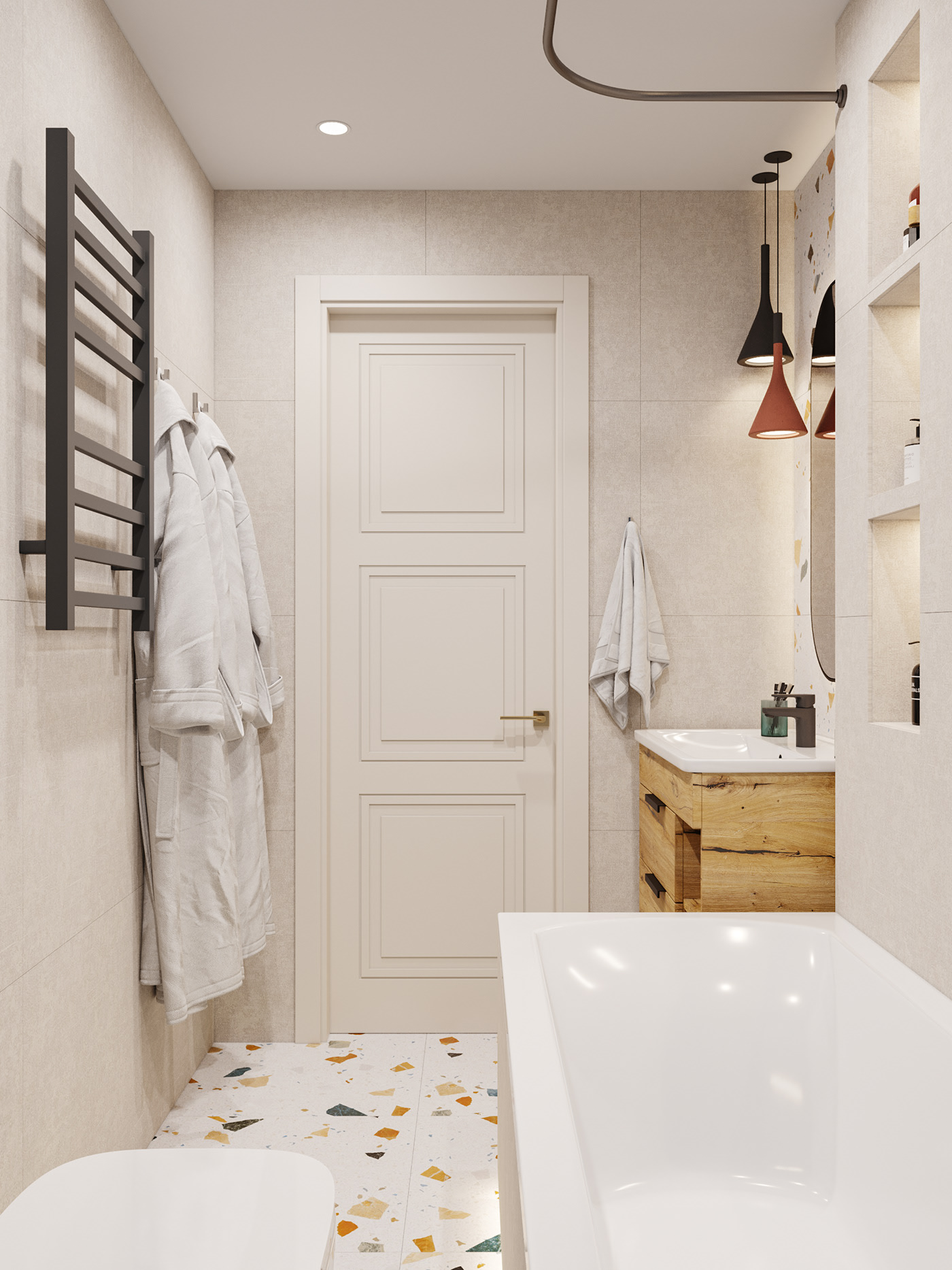 Bright apartment — Изображение №22 — 3D на Dprofile