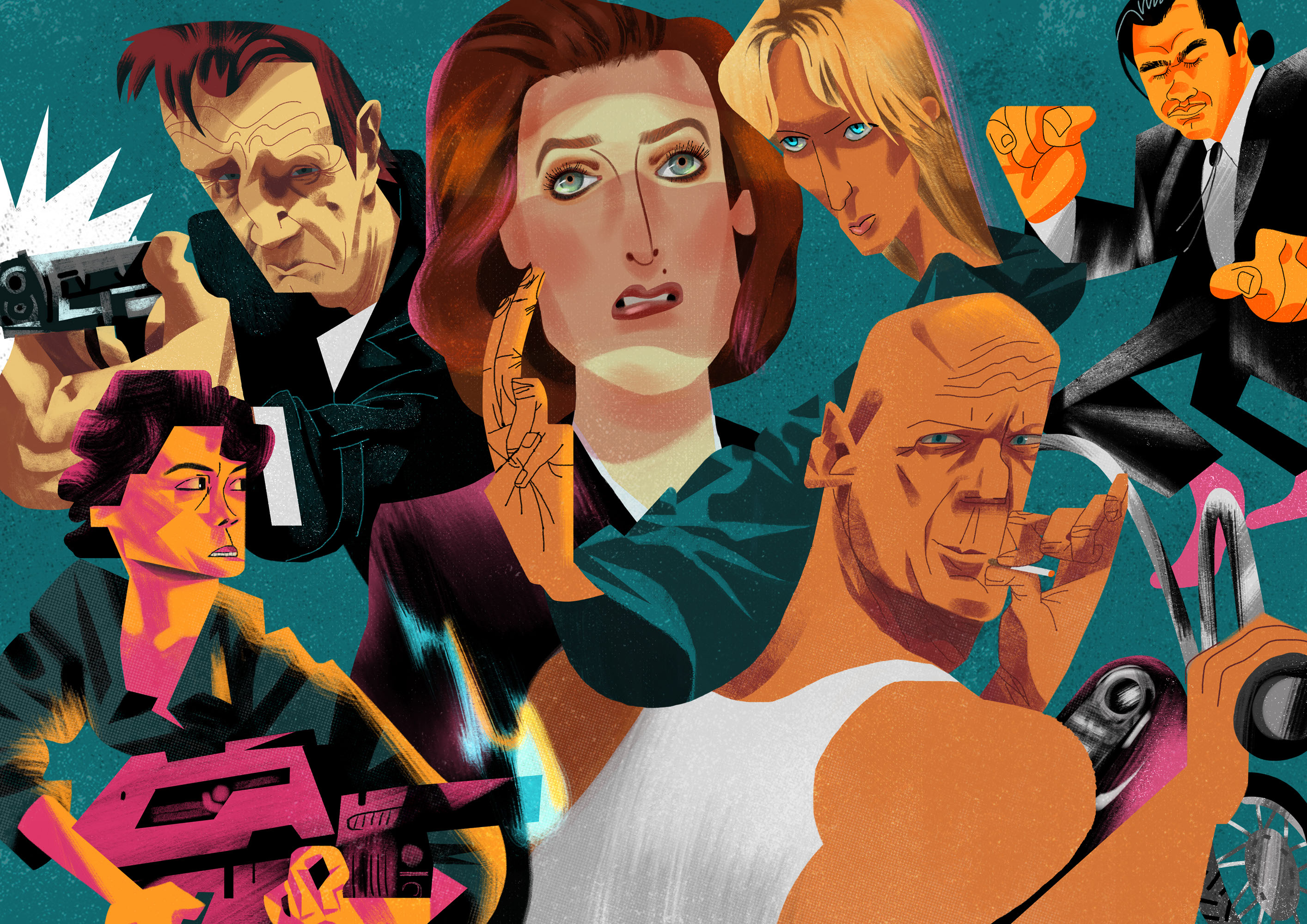 Movie heroes portraits — Изображение №22 — Иллюстрация, Графика на Dprofile
