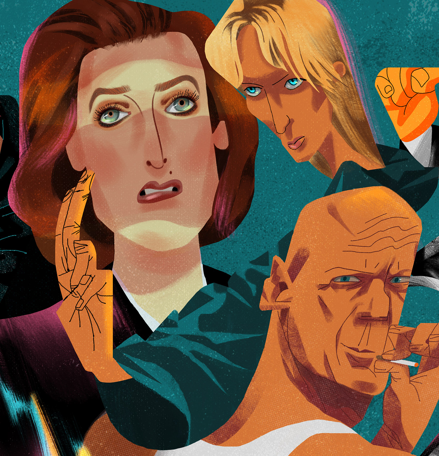 Movie heroes portraits — Изображение №15 — Иллюстрация, Графика на Dprofile
