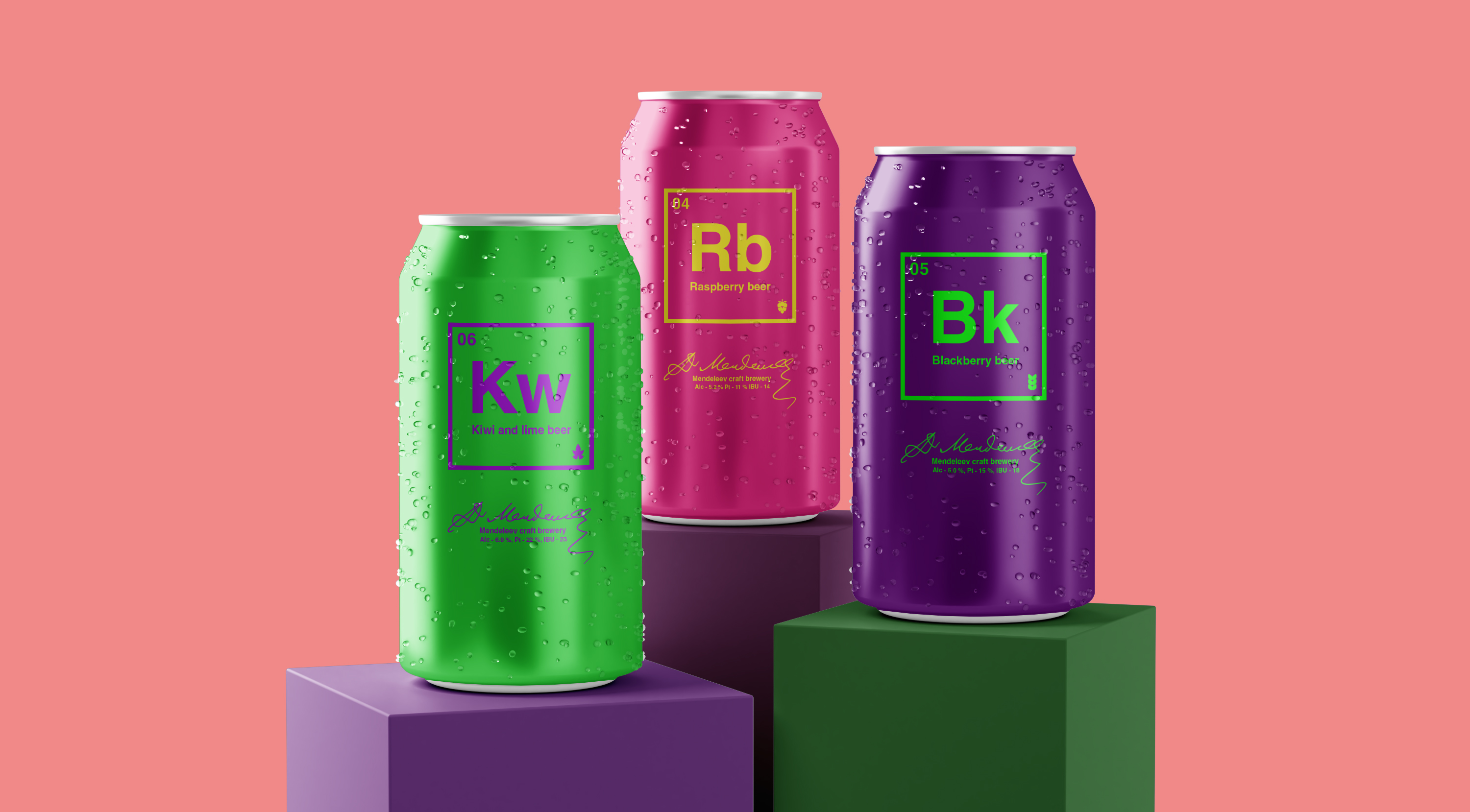 Mendeleev craft brewery — Изображение №13 — Брендинг на Dprofile