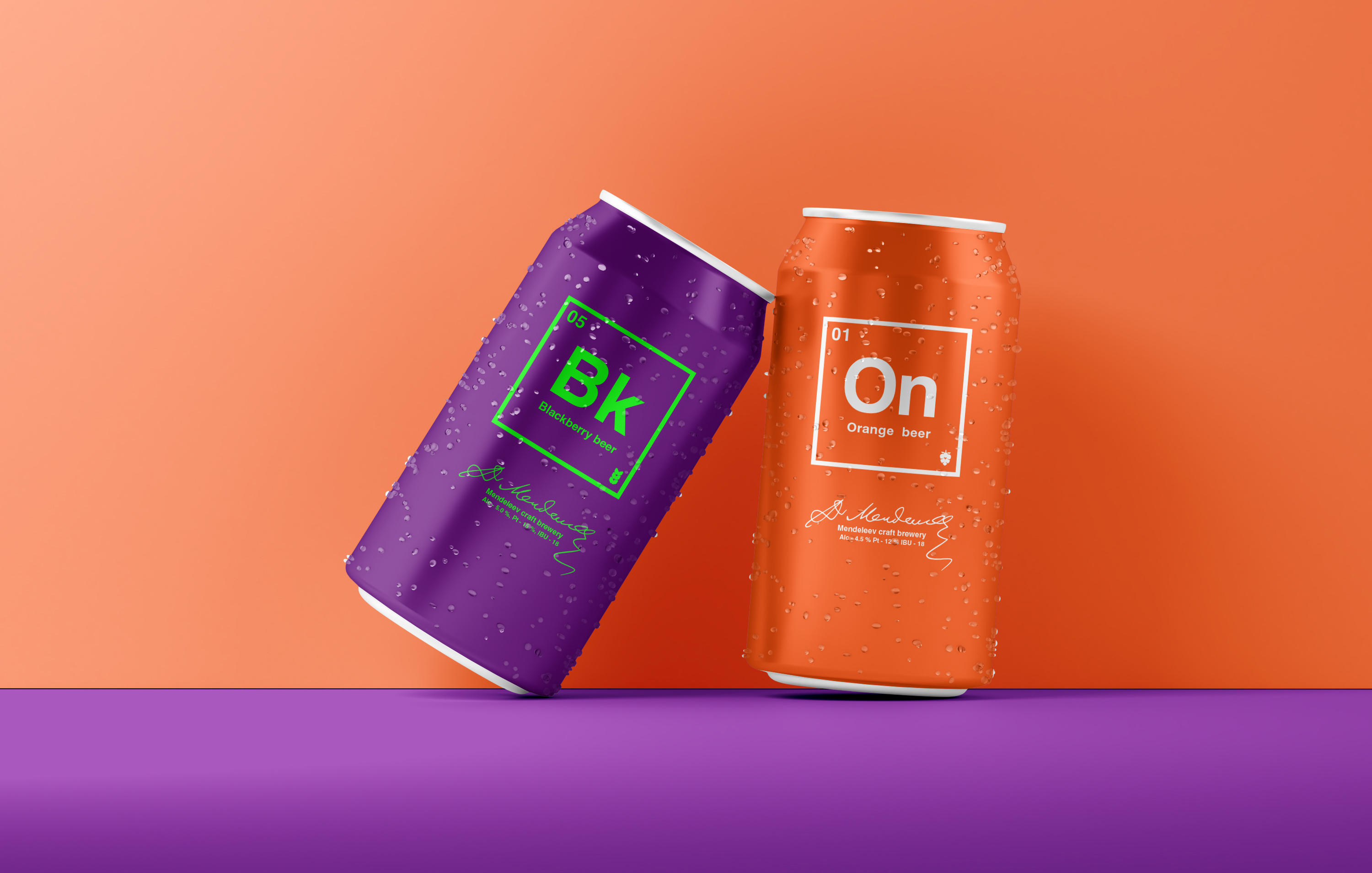 Mendeleev craft brewery — Изображение №11 — Брендинг на Dprofile