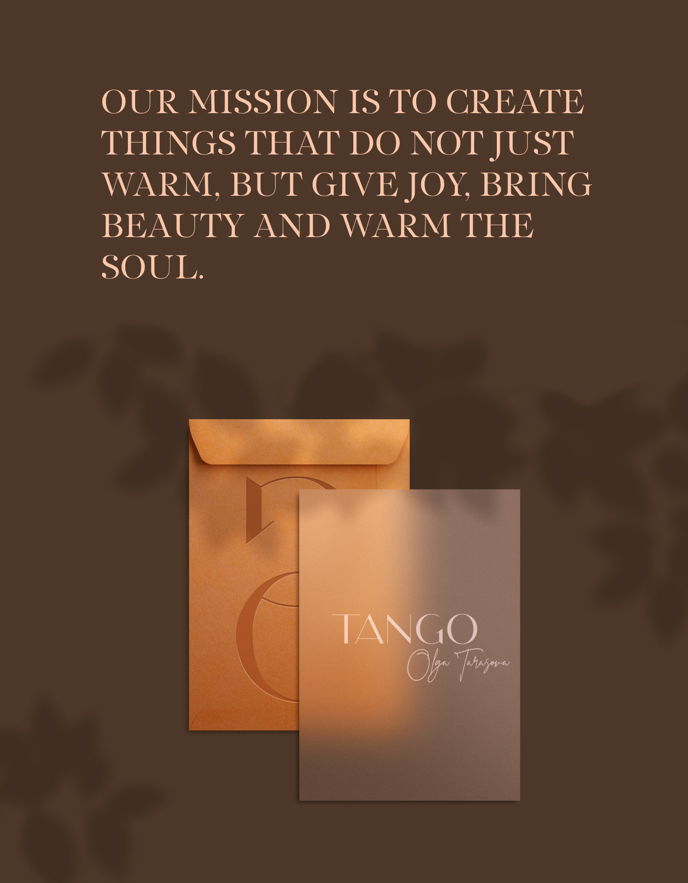 TANGO ATELIER — Изображение №6 — Брендинг на Dprofile