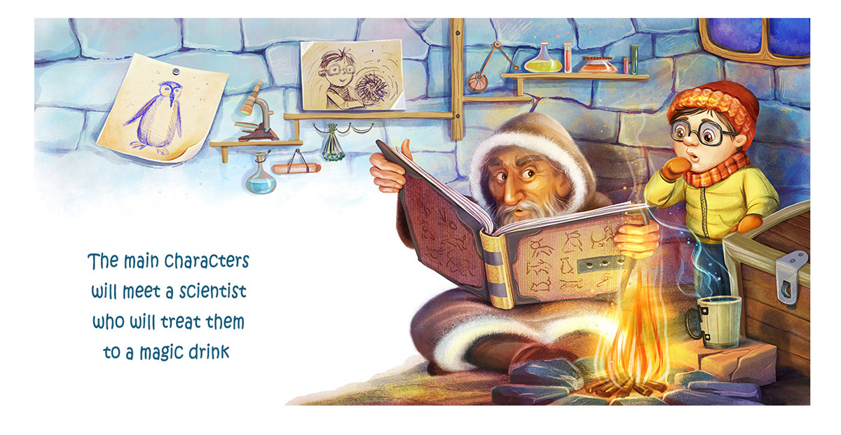 Иллюстрации к детской книге — Изображение №3 — Иллюстрация, Графика на Dprofile