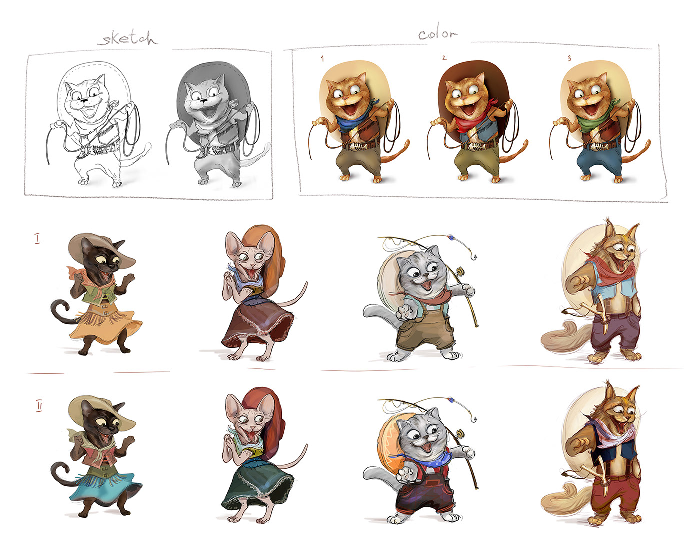 Pets Character design — Изображение №2 — Брендинг, Иллюстрация на Dprofile