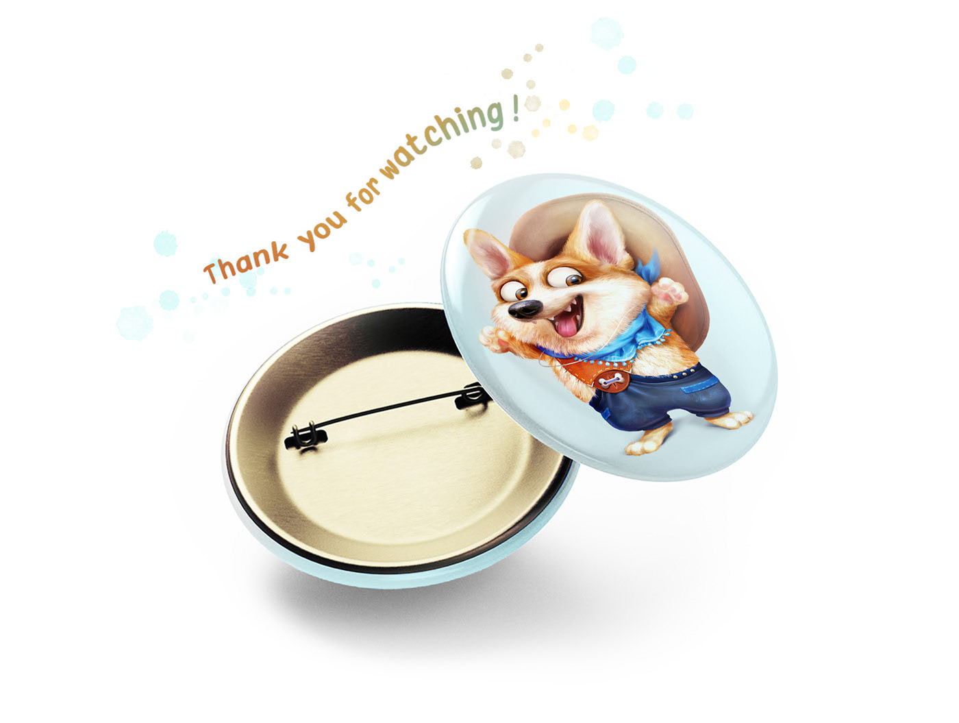 joyful corgi (2d character) — Изображение №4 — Брендинг, Иллюстрация на Dprofile