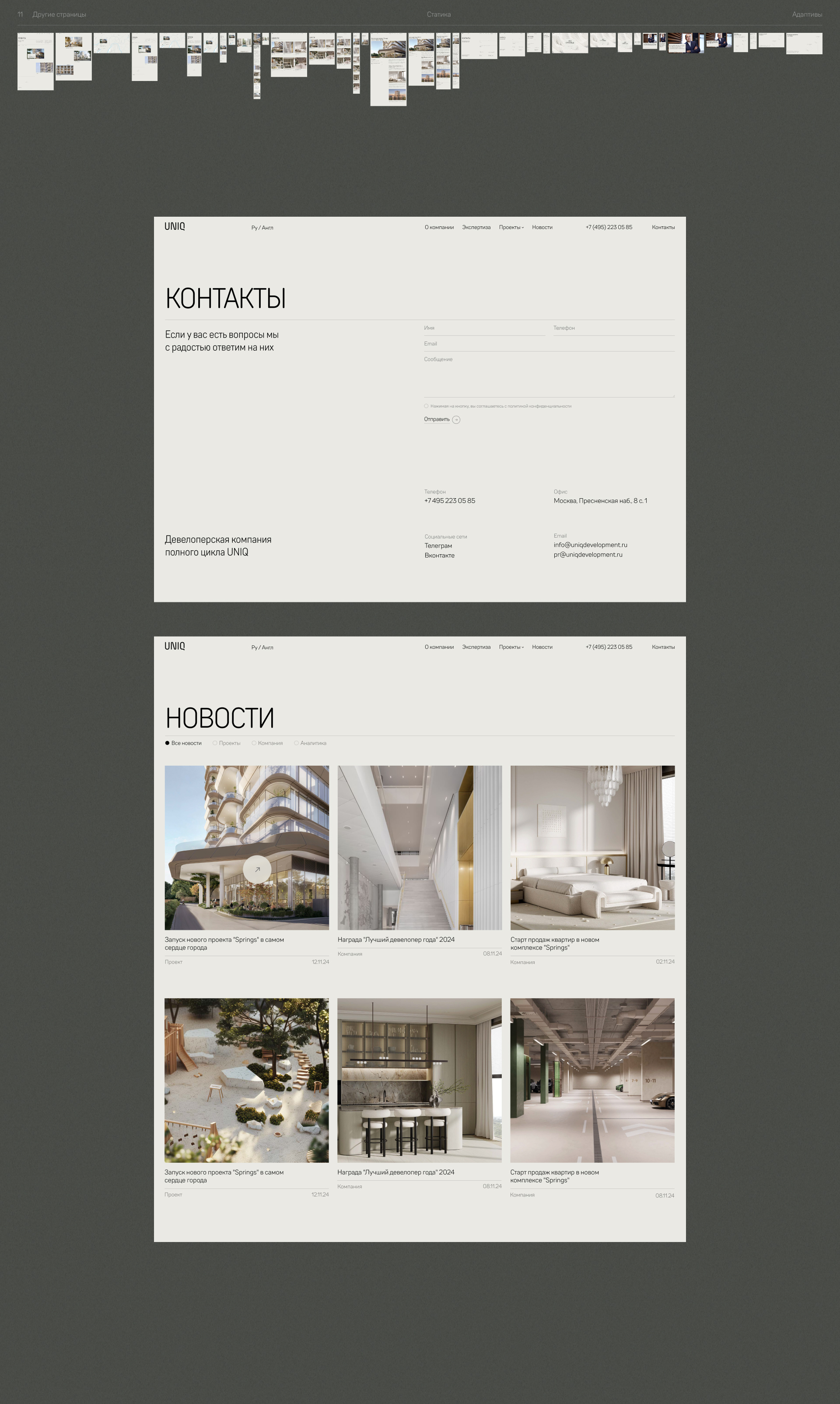 UNIQ Development — Изображение №9 — Интерфейсы, Анимация на Dprofile