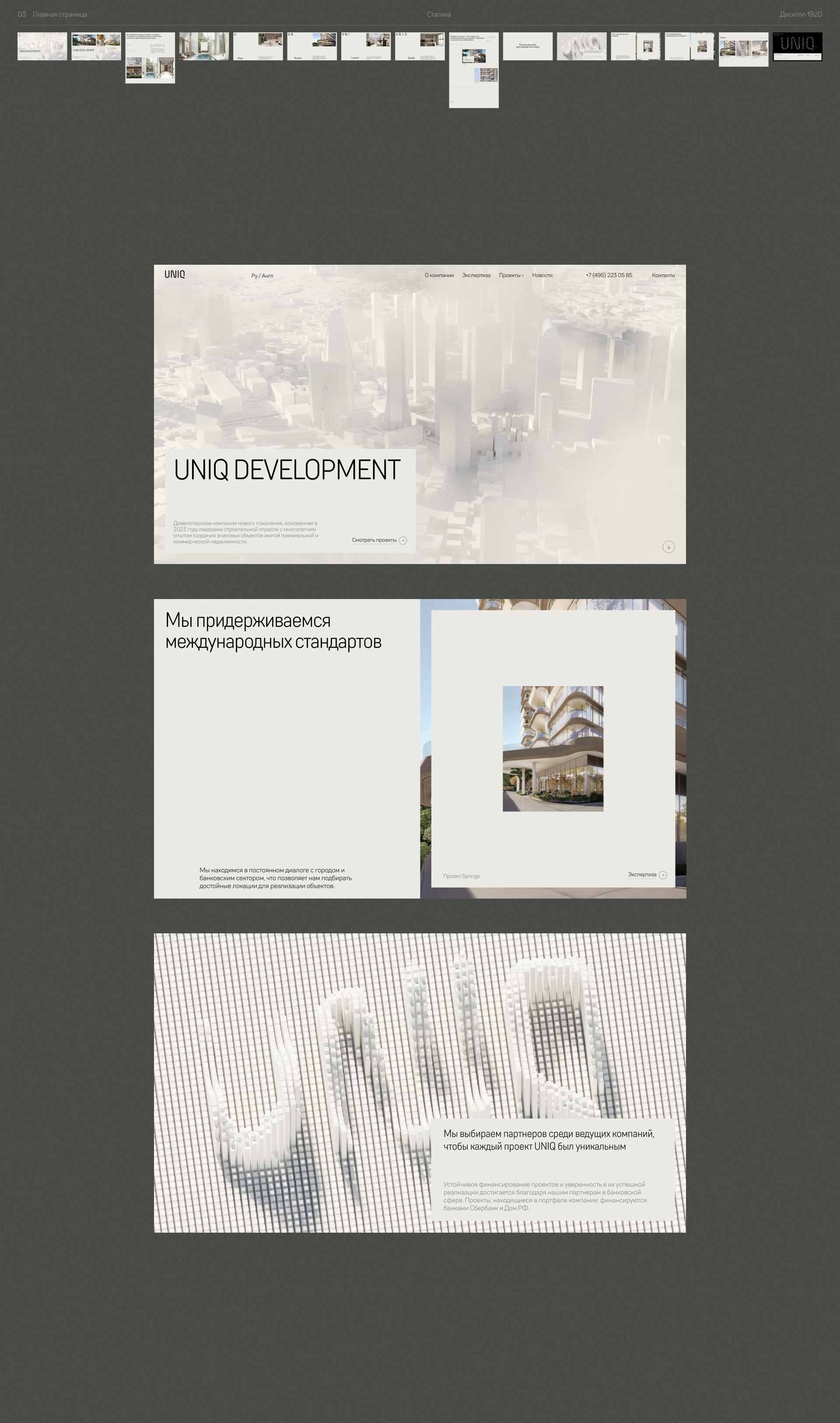 UNIQ Development — Изображение №3 — Интерфейсы, Анимация на Dprofile