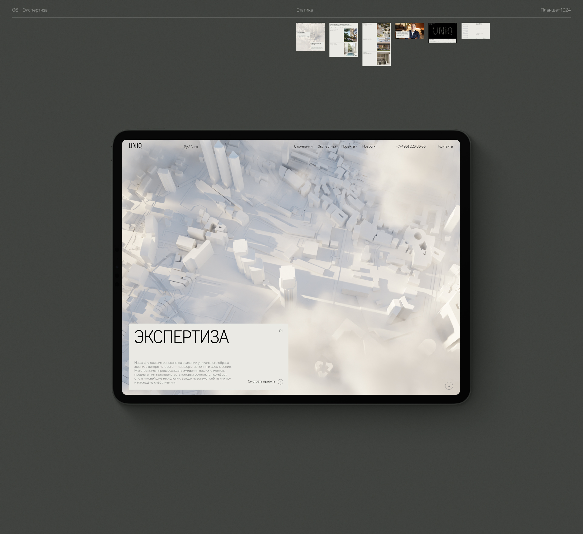 UNIQ Development — Изображение №6 — Интерфейсы, Анимация на Dprofile
