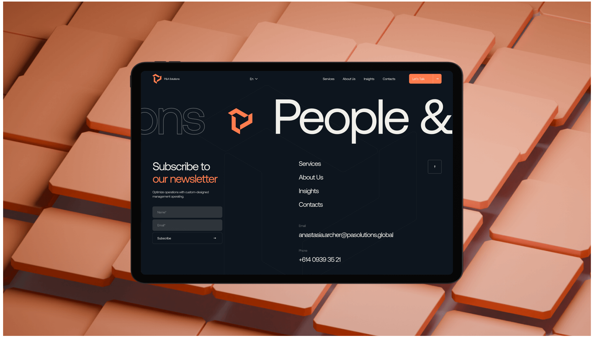 P&A Solutions| Web. & Branding — Изображение №10 — Интерфейсы, Брендинг на Dprofile