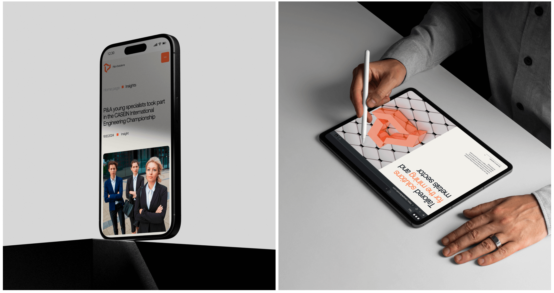P&A Solutions| Web. & Branding — Изображение №17 — Интерфейсы, Брендинг на Dprofile