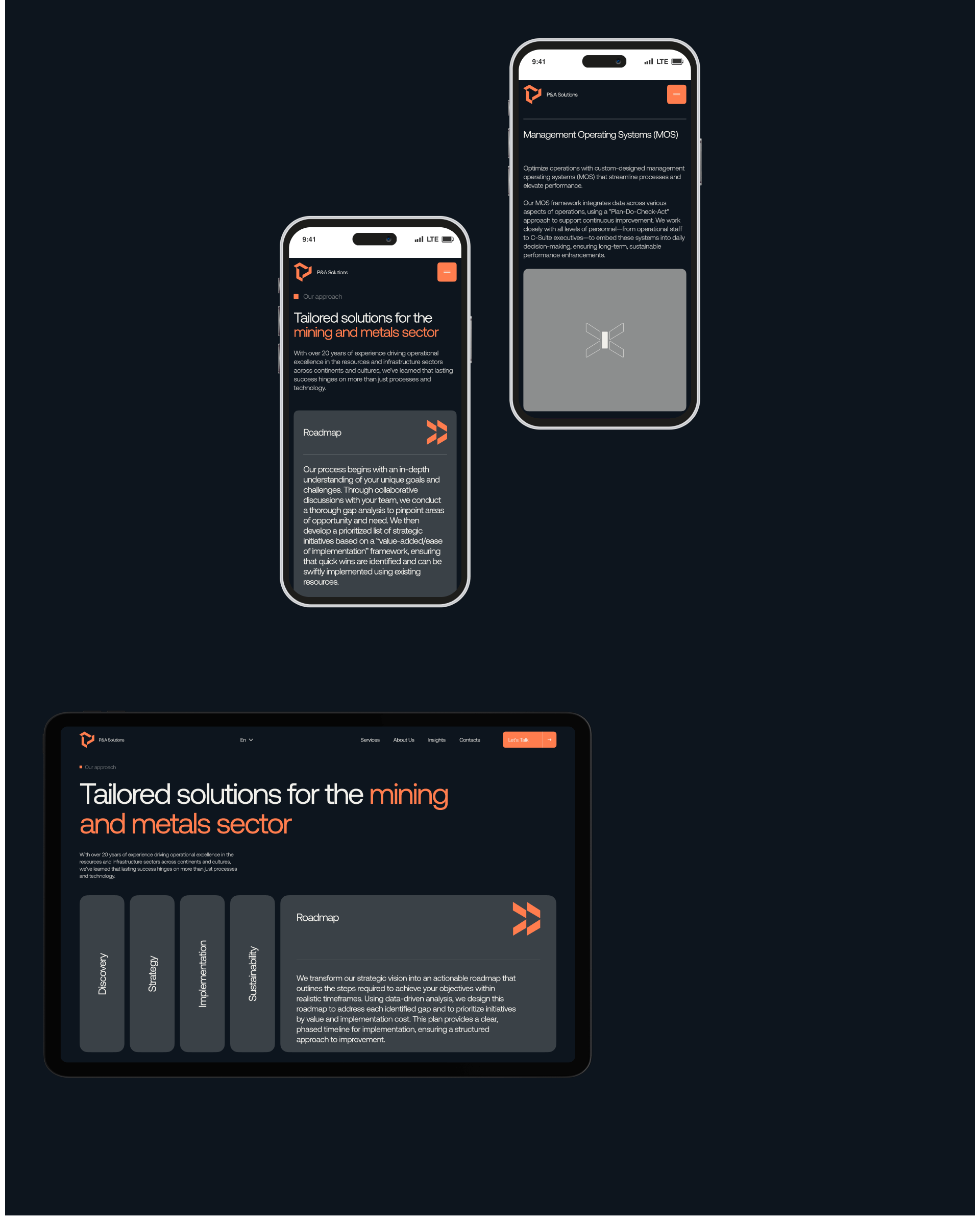 P&A Solutions| Web. & Branding — Изображение №15 — Интерфейсы, Брендинг на Dprofile