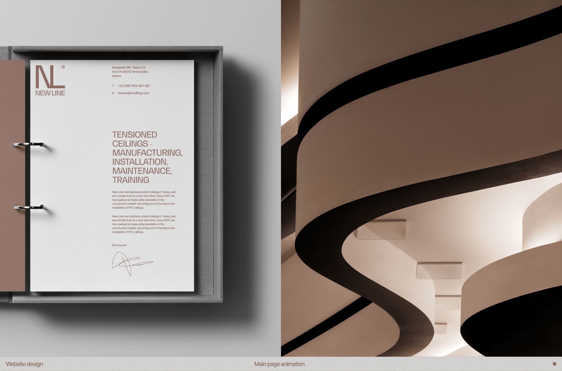 New Line | Web. & Branding — Изображение №7 — Интерфейсы, Брендинг на Dprofile