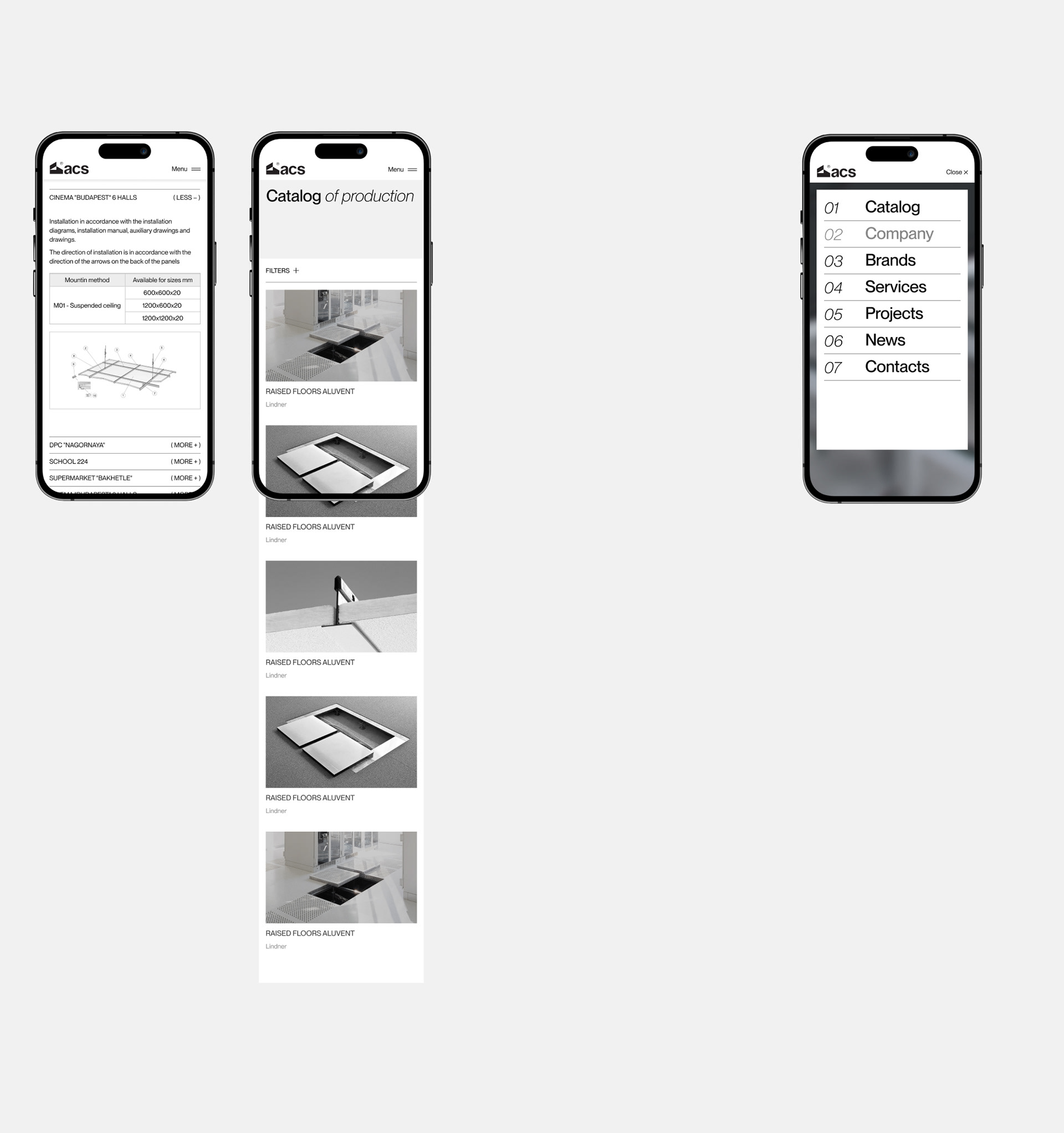 acs® | web. & branding — Изображение №11 — Интерфейсы, 3D на Dprofile